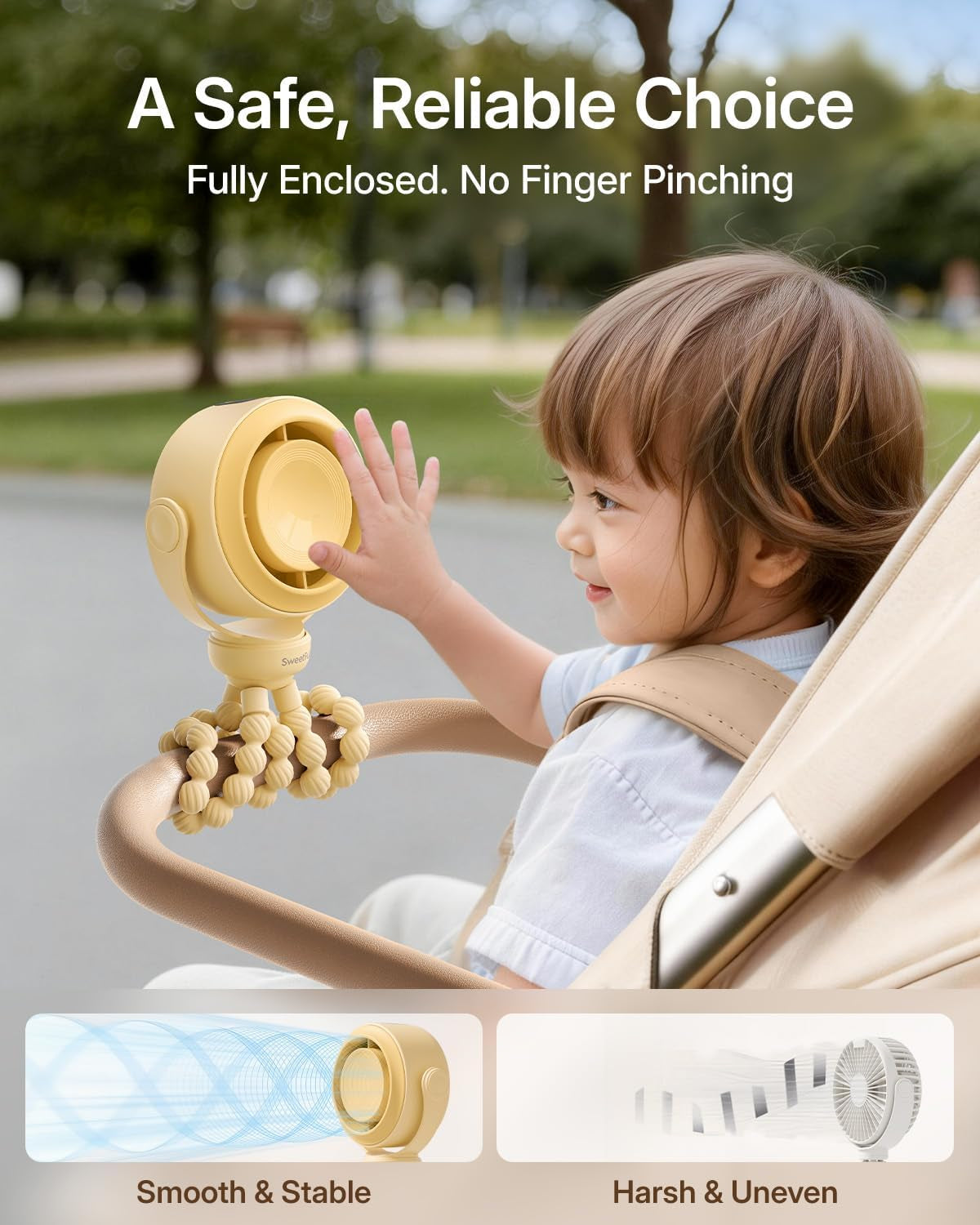 Portable Stroller Fan