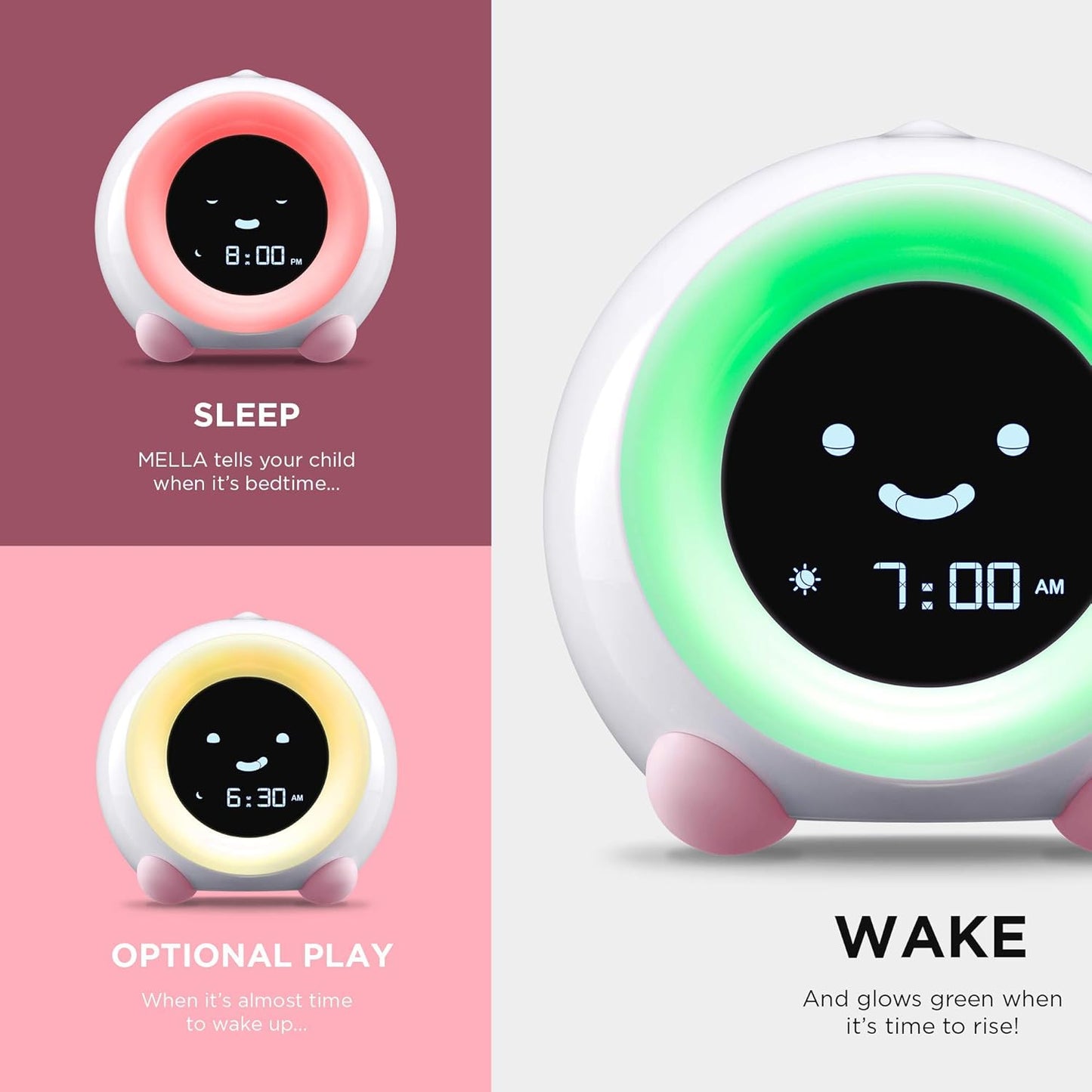 Mella Sleep Trainer Clock