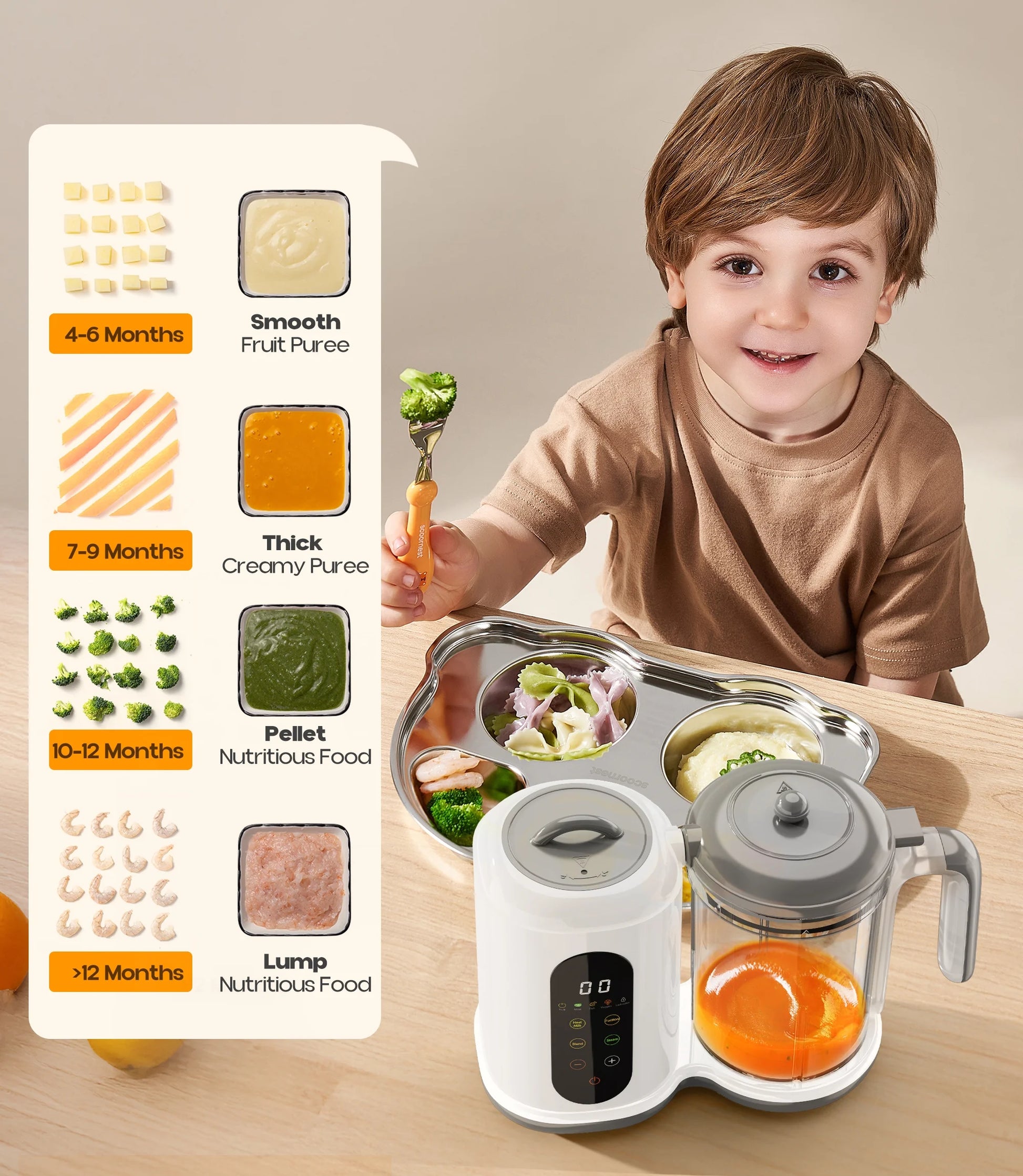 Baby Food Maker and Steamer