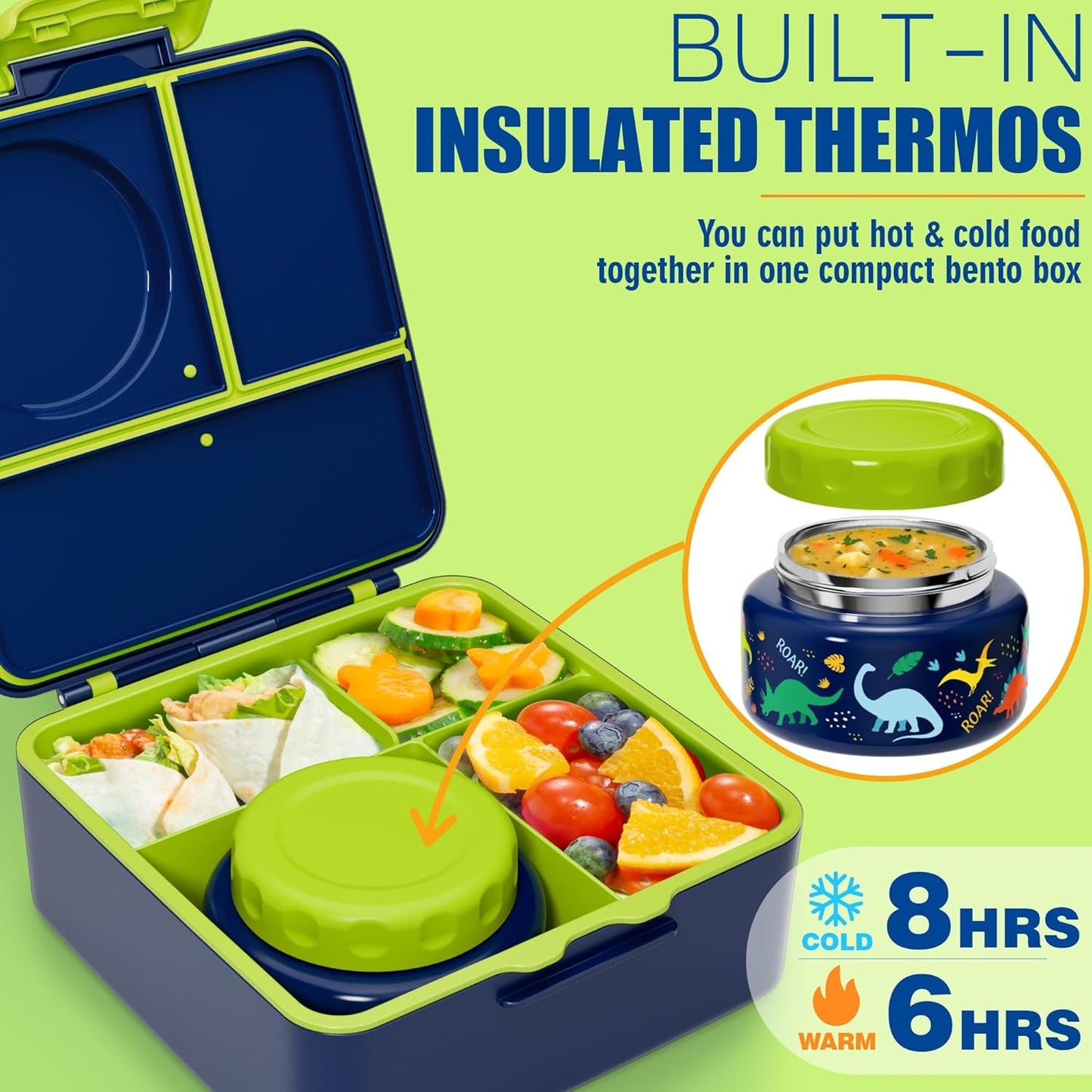 Kids Bento Lunch Box
