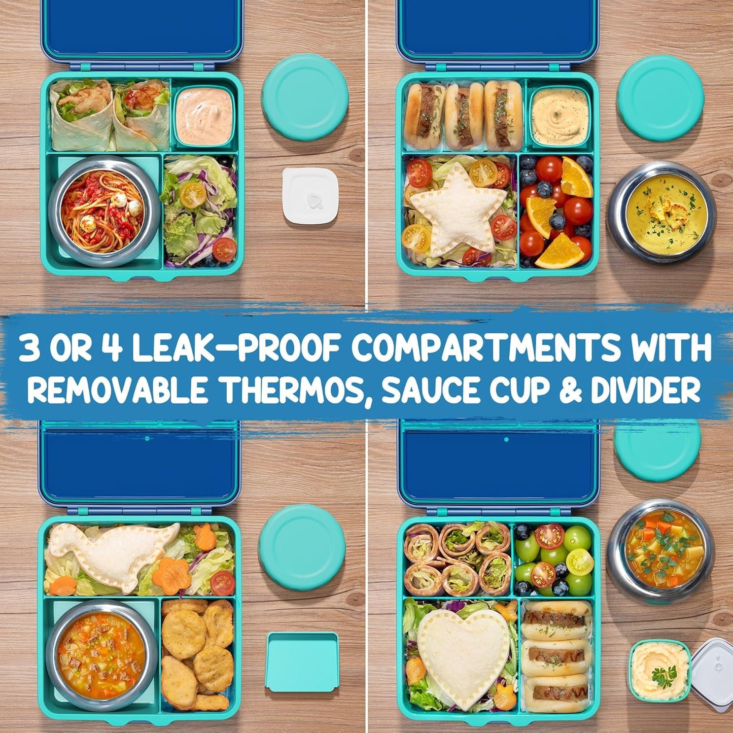 Kids Bento Lunch Box
