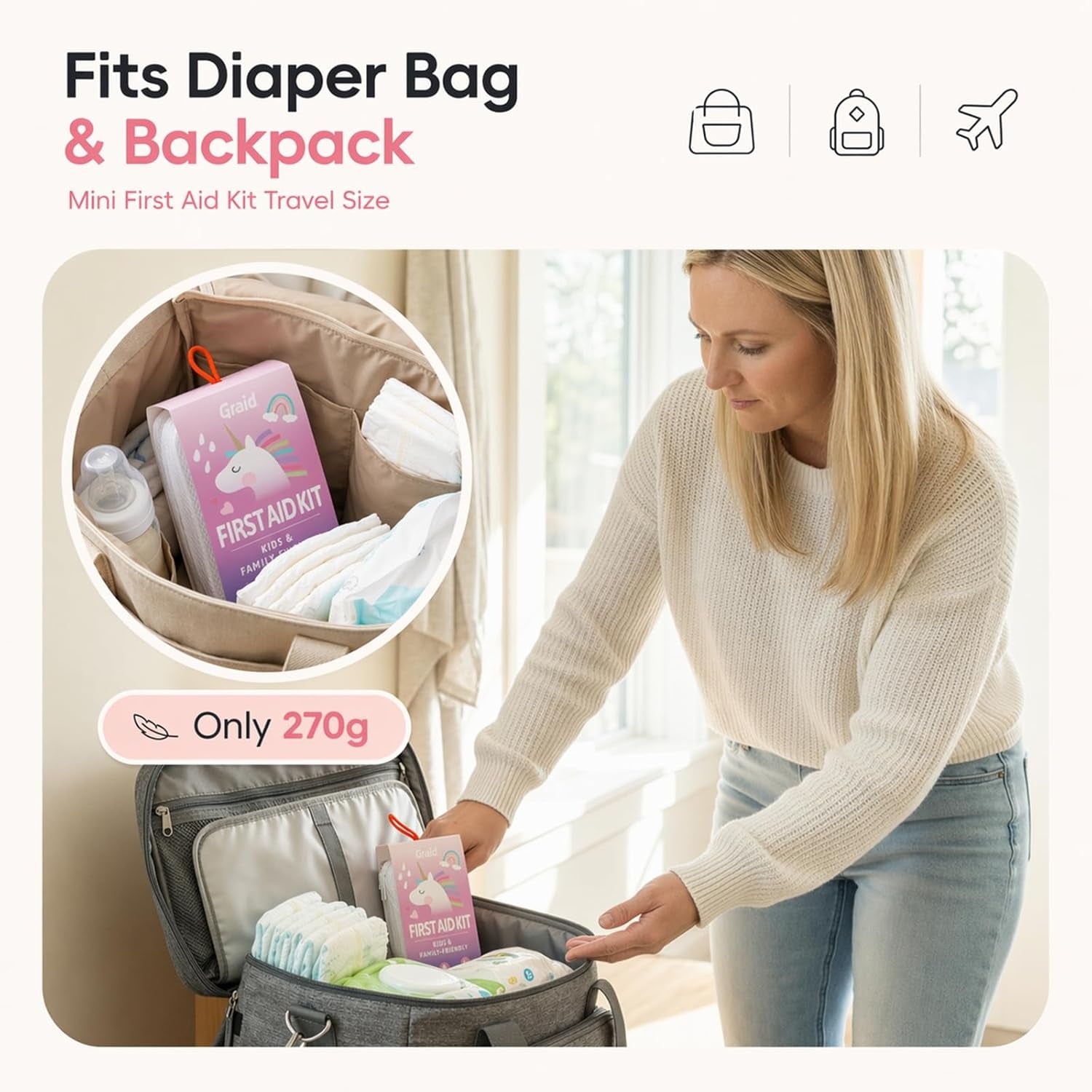 Kids Travel First Aid Kit
