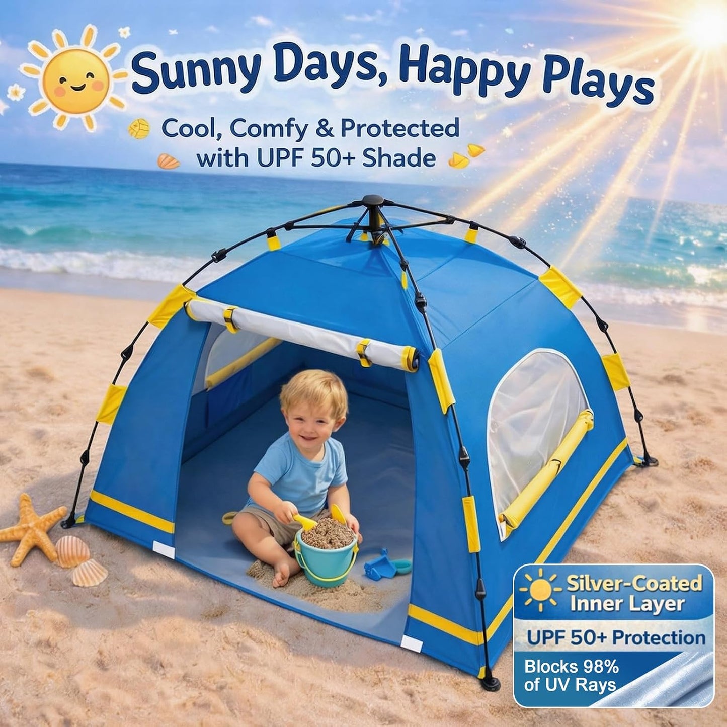 Baby Beach Tent Pop up Sun Shelter
