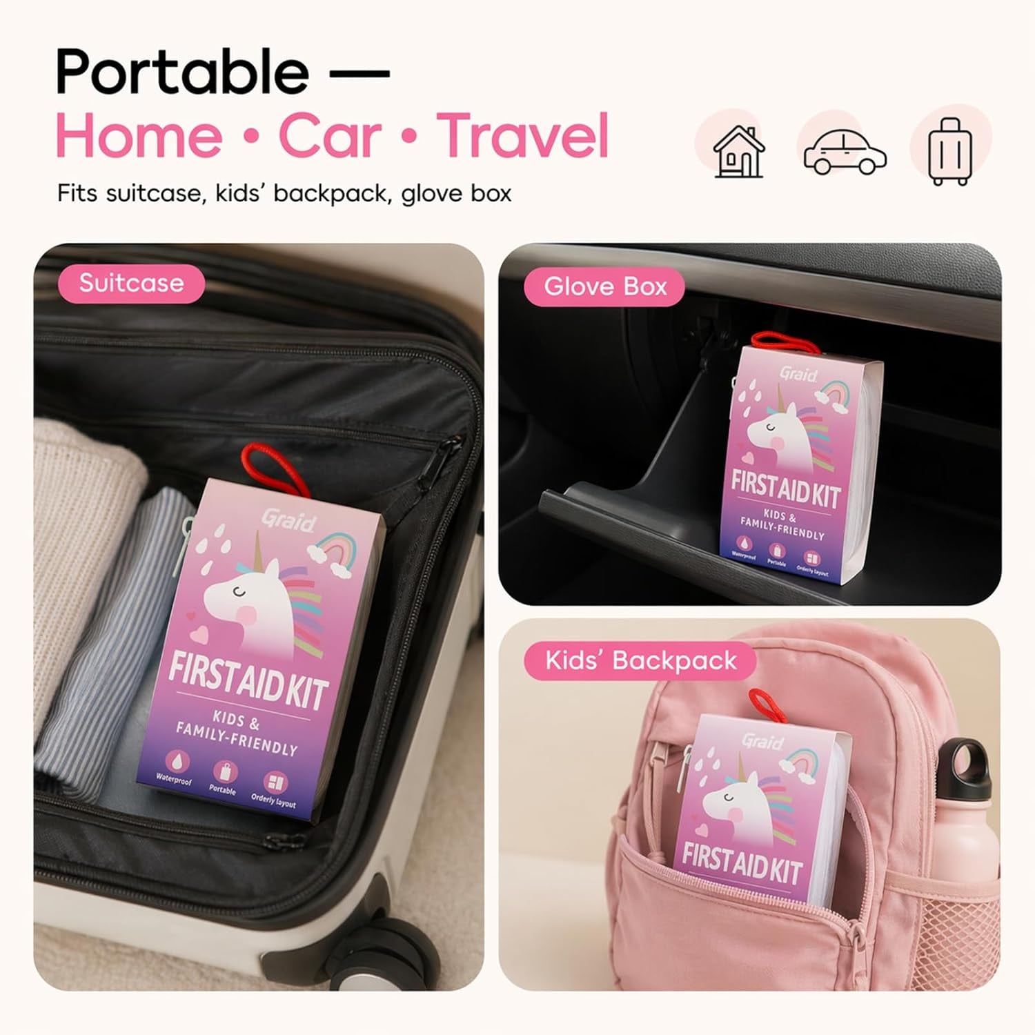 Kids Travel First Aid Kit