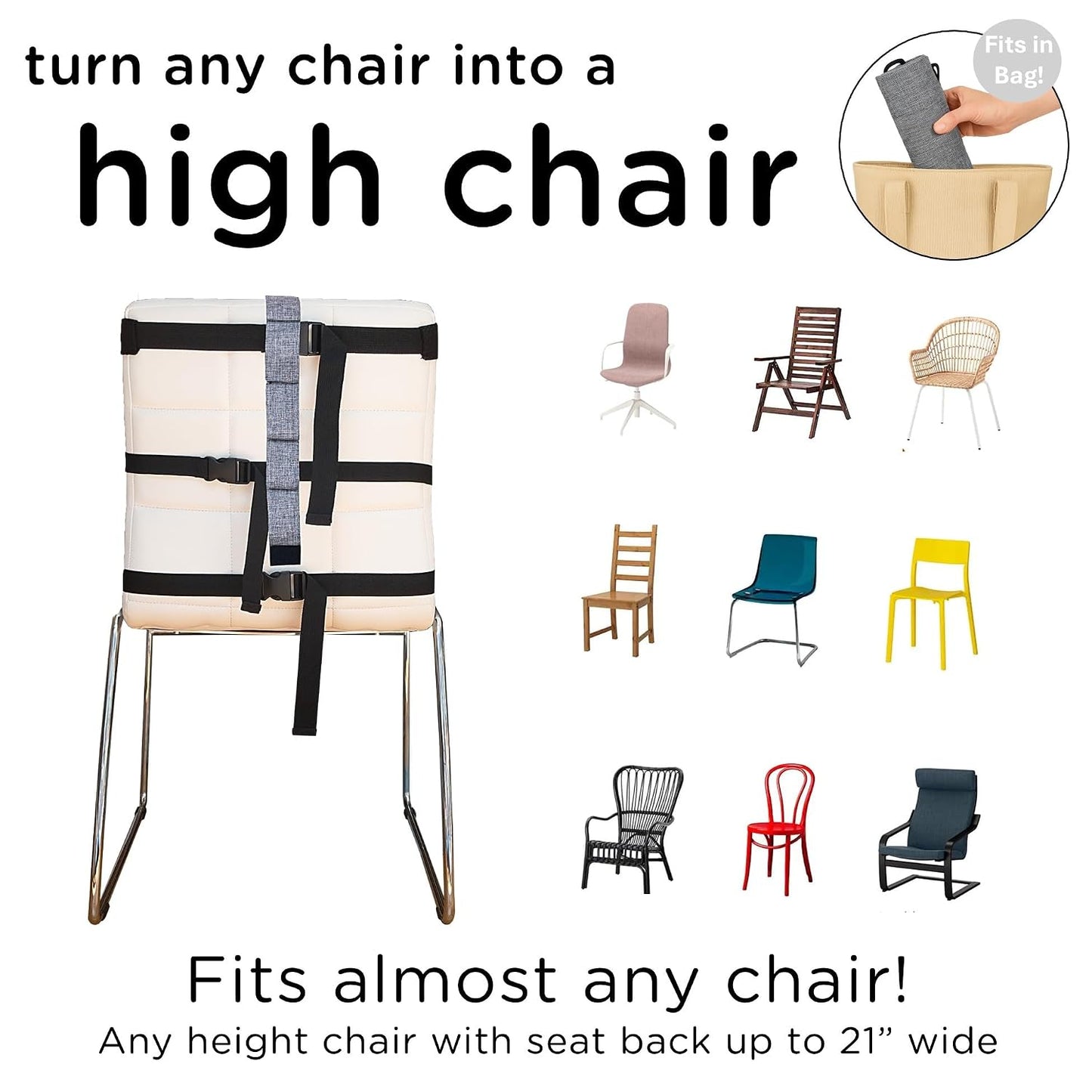 Compact Travel High Chair