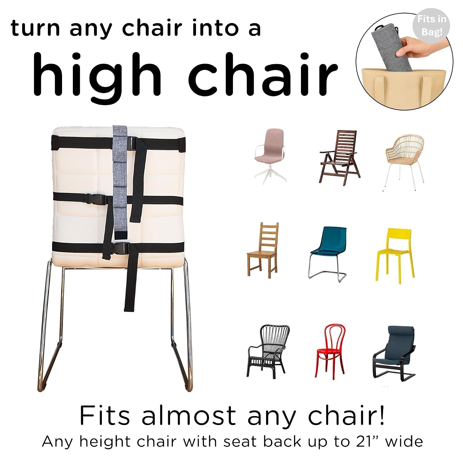 Compact Travel High Chair