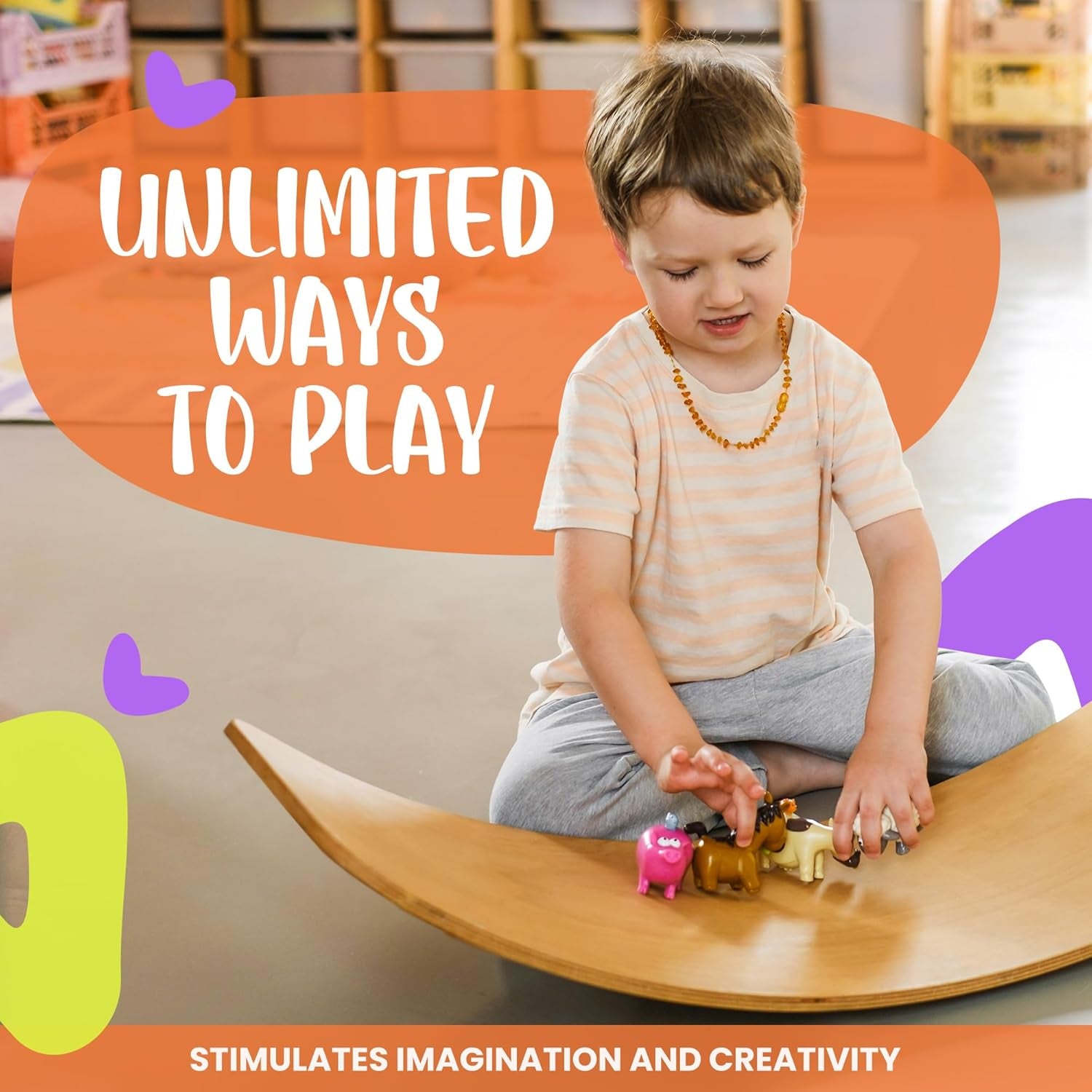 Ultimate Wooden Wobble Balance Board