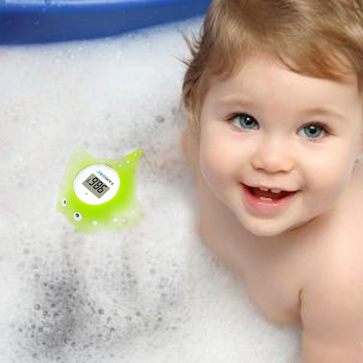 Baby Bath Thermometer with Room Thermometer