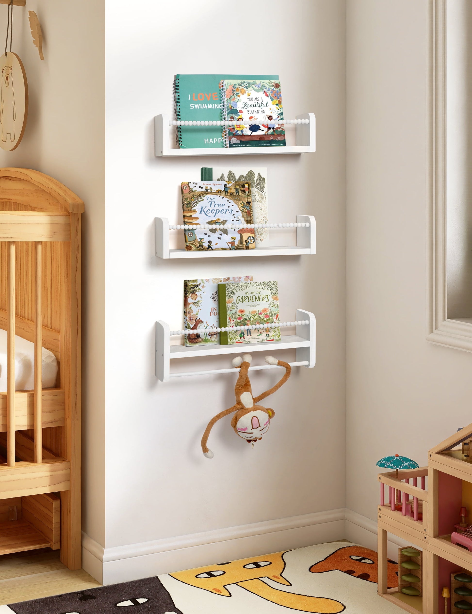 Nursery Floating Shelves Set of 3