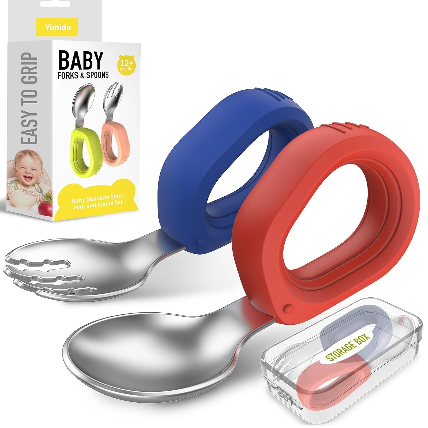 Lillycare Toddler Self-Feeding Utensil Set