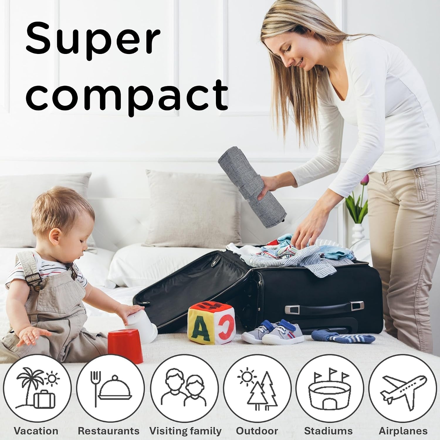 Compact Travel High Chair