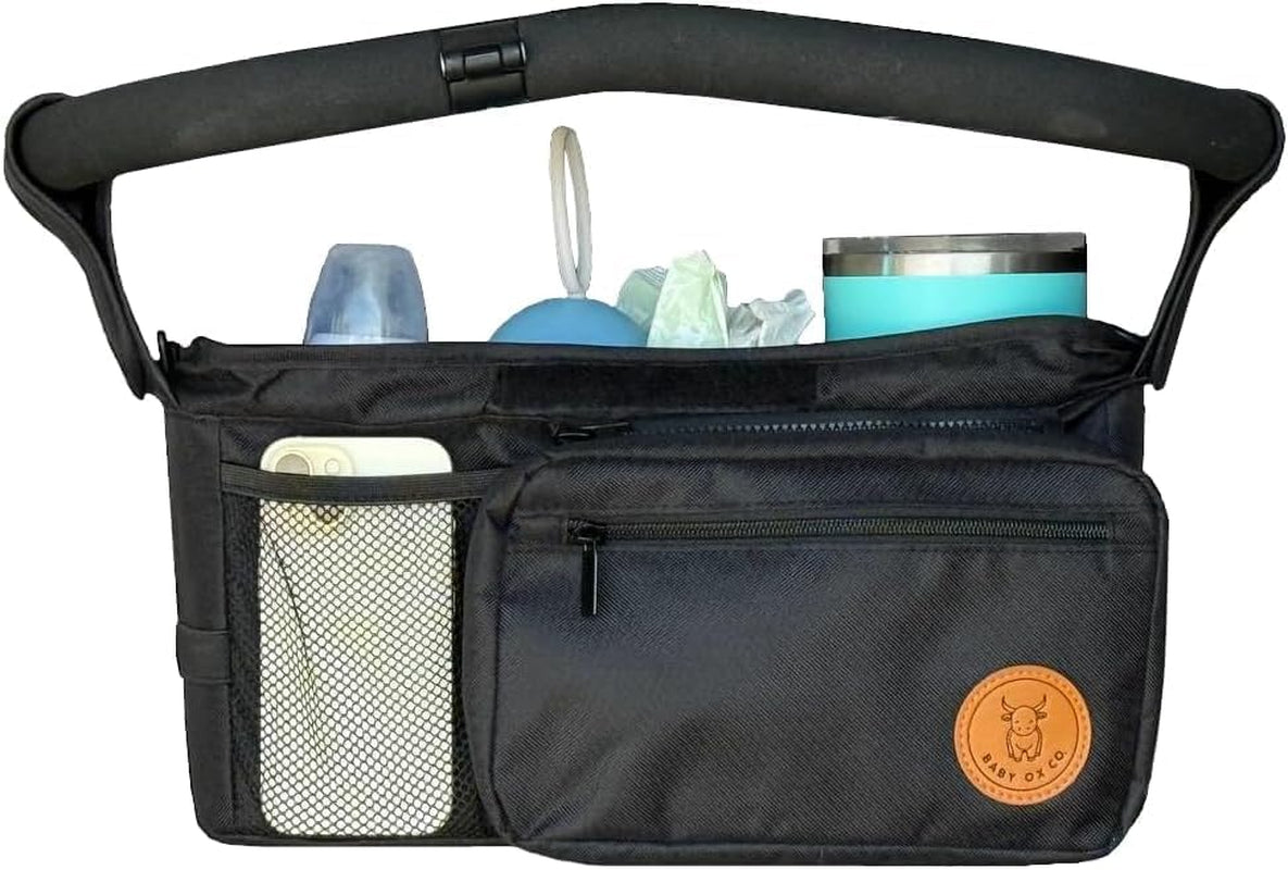 Universal Stroller Organizer with Insulated Cup Holders