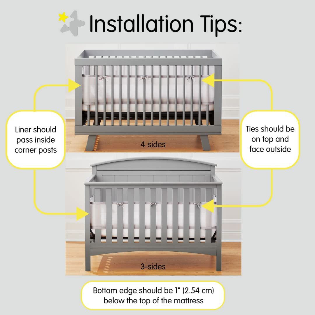 Mesh Crib Liner
