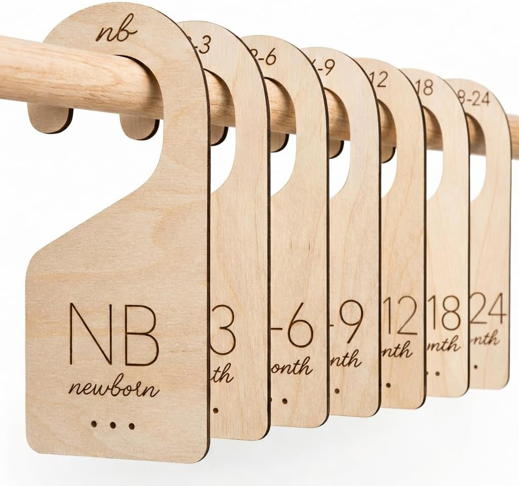 Wooden Baby Closet Dividers
