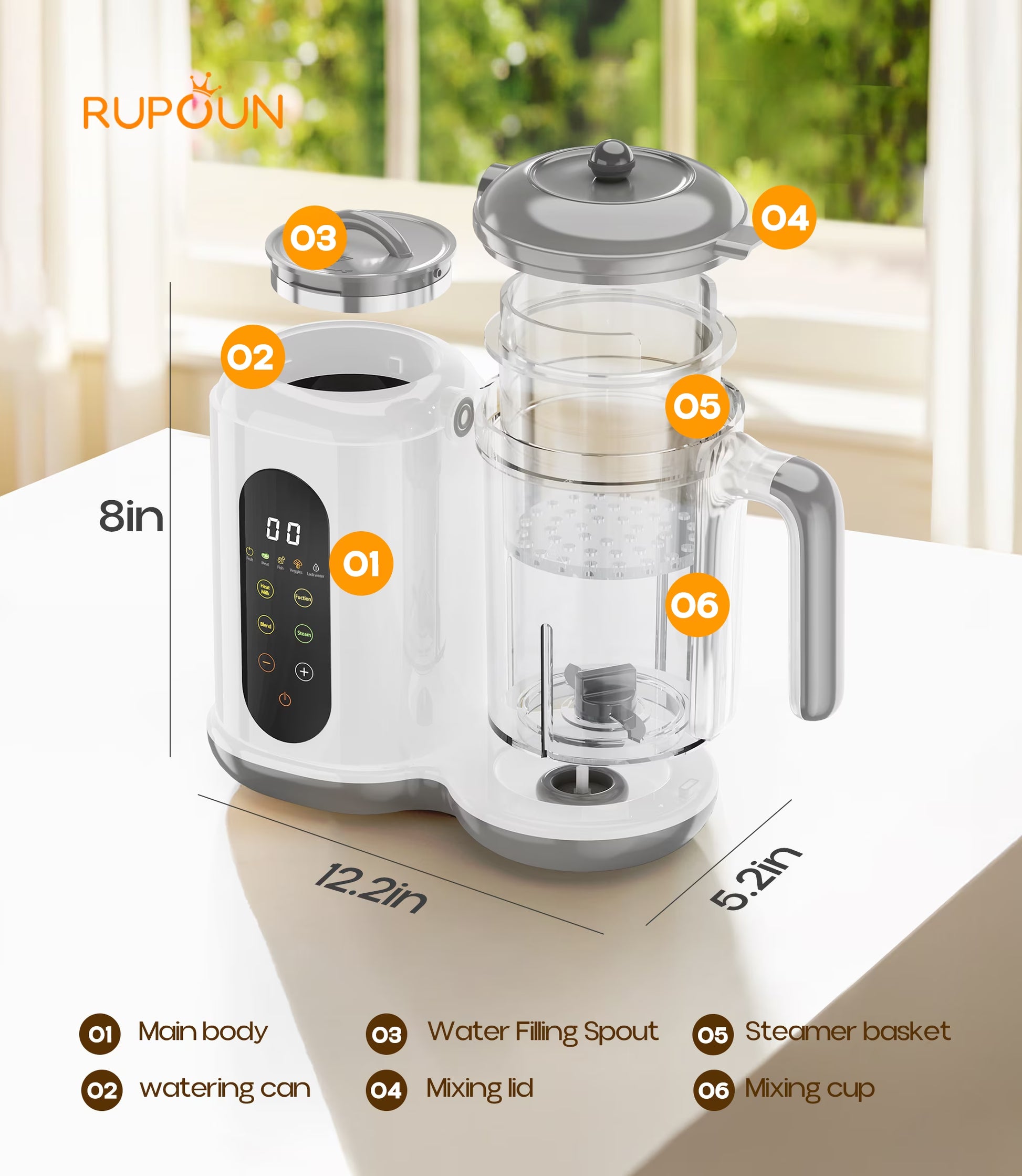 Baby Food Maker and Steamer