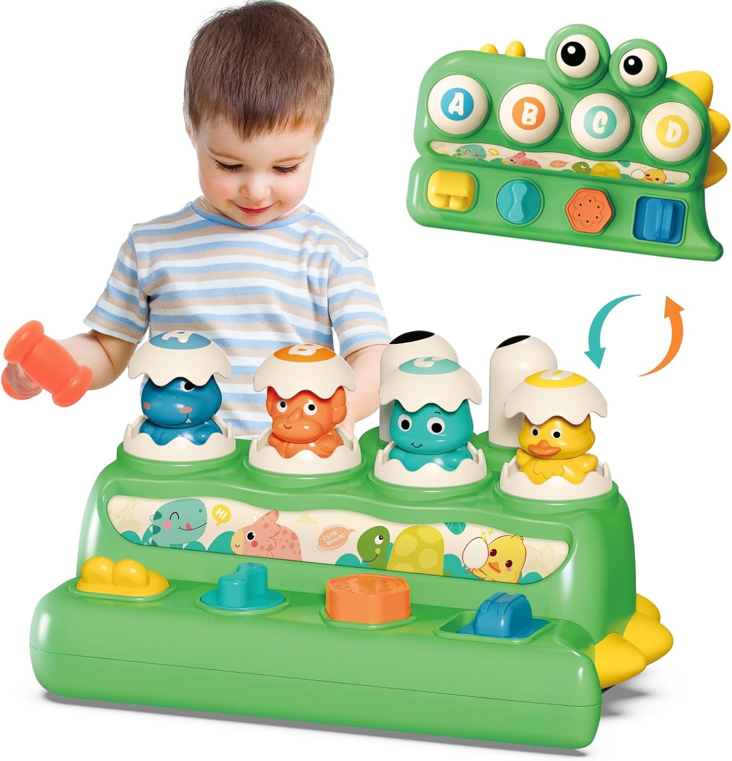 Interactive Cause and Effect Pop-Up Toy