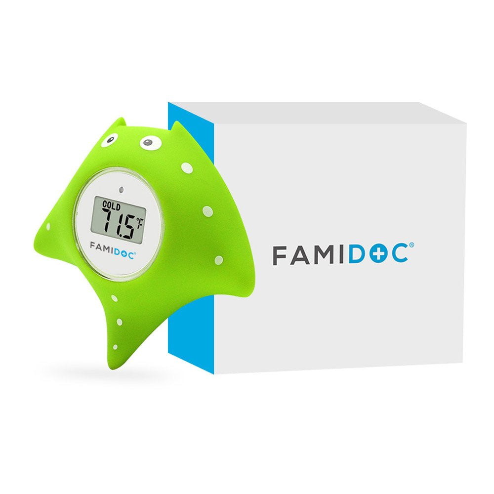 Baby Bath Thermometer with Room Thermometer