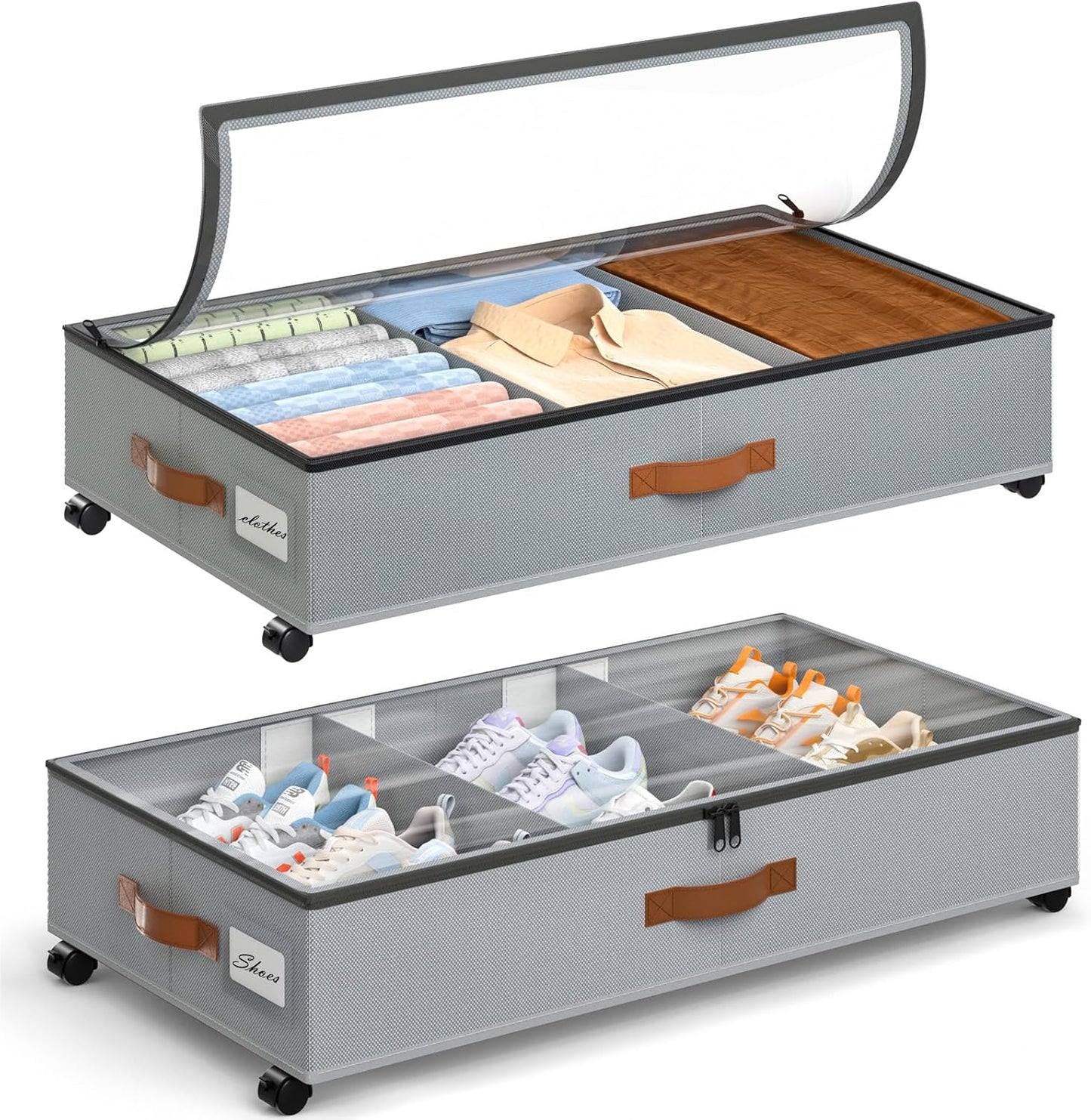 Rolling Under-Crib Storage Drawer – Smart Nursery Organizer