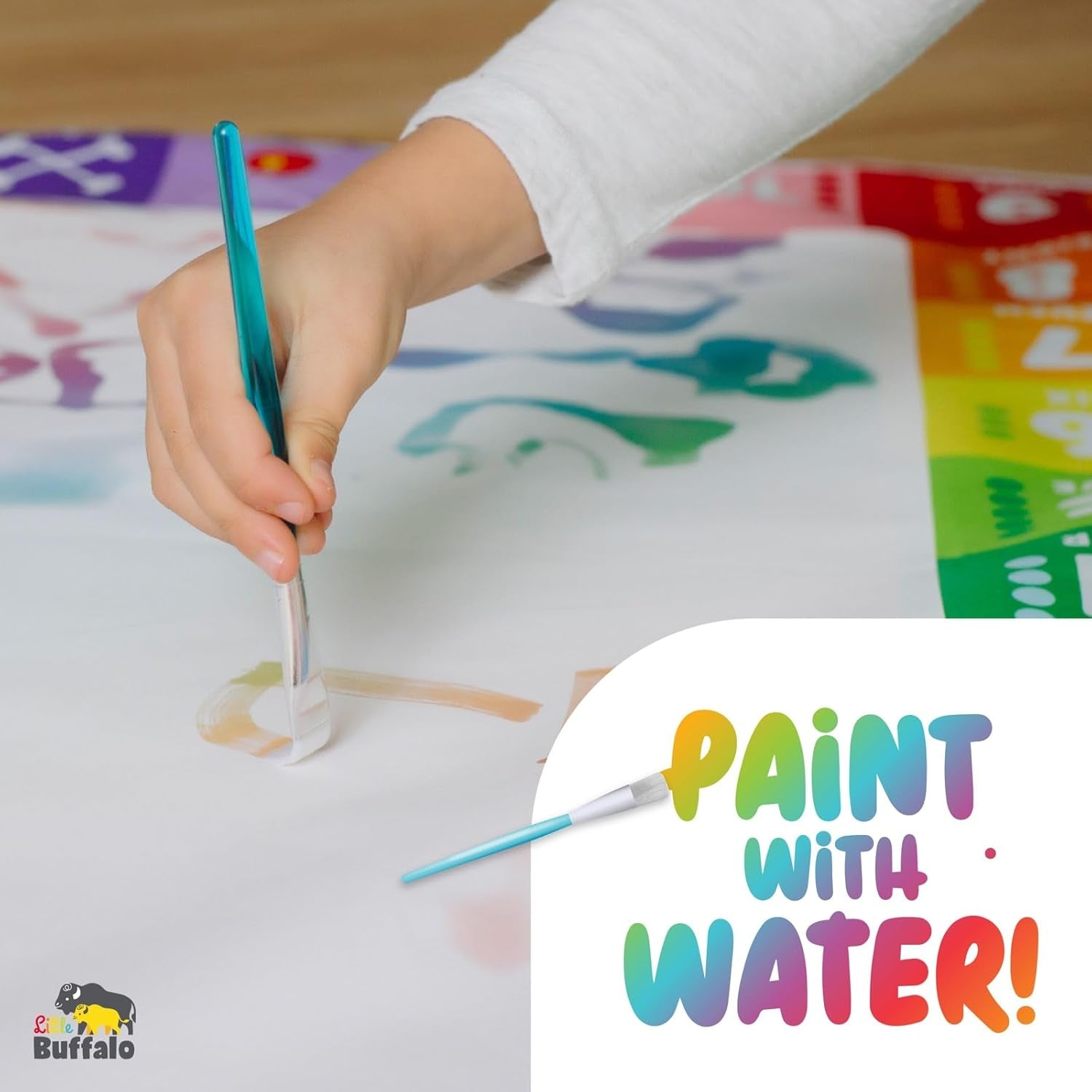 Jumbo Rainbow Water Doodle Mat