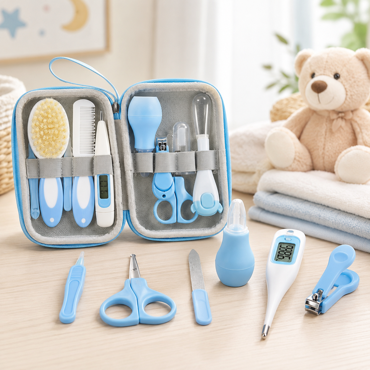 The Complete 10-in-1 Baby Care & Grooming Kit