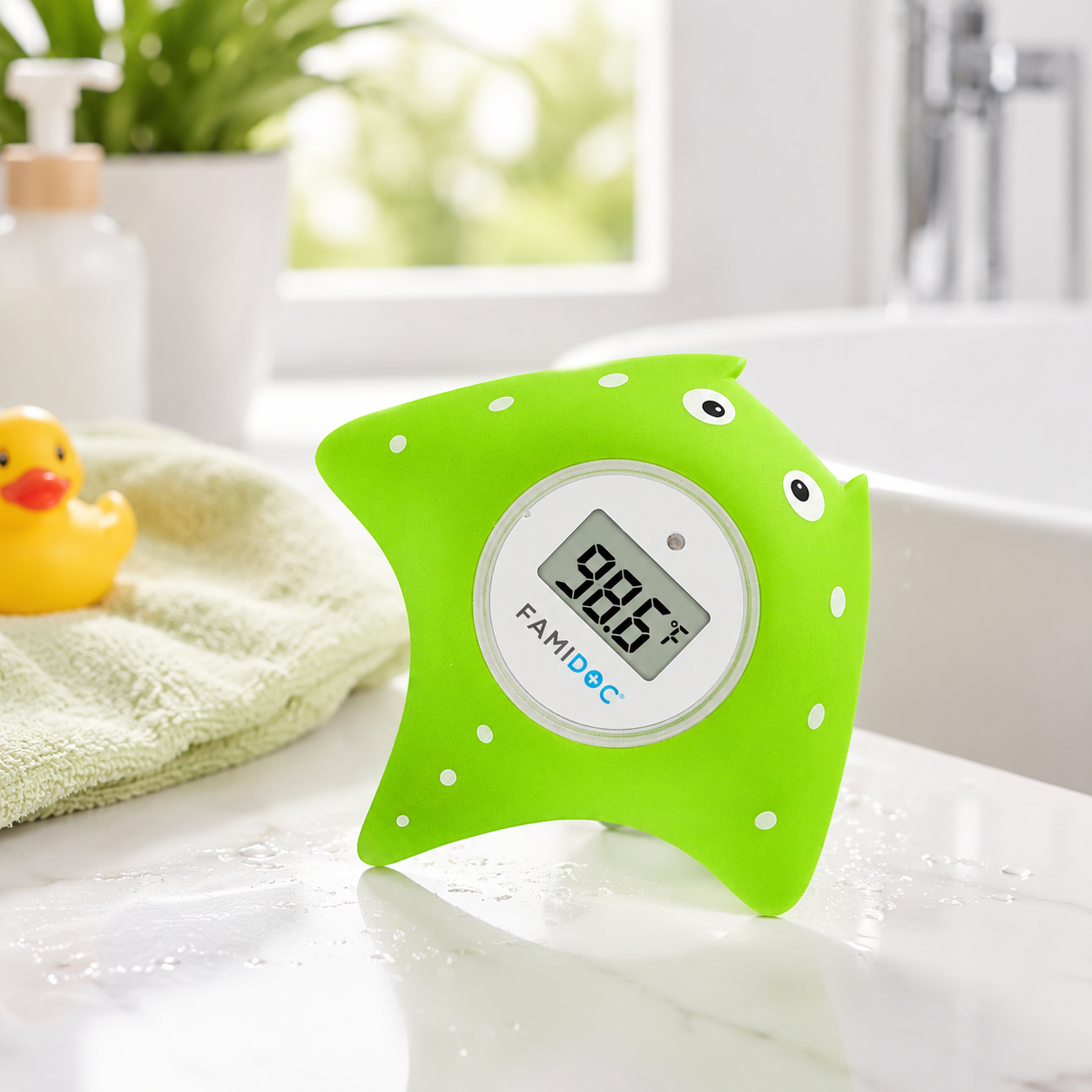 Safe & Playful Baby Bath & Room Thermometer