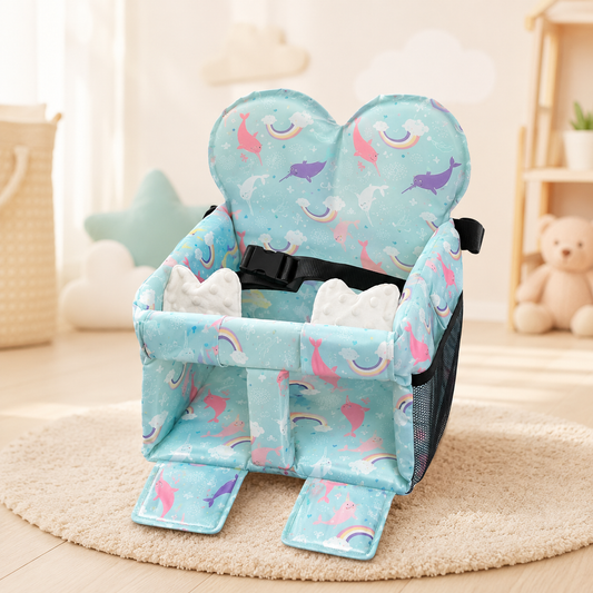 Luxury Padded Shopping Cart & High Chair Cover – Safe & Comfortable