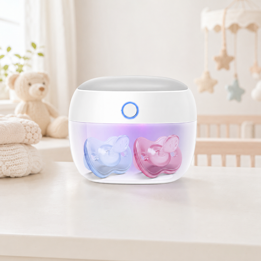 Portable UV-C Pacifier & Accessory Sanitizer – Sterilize On-the-Go