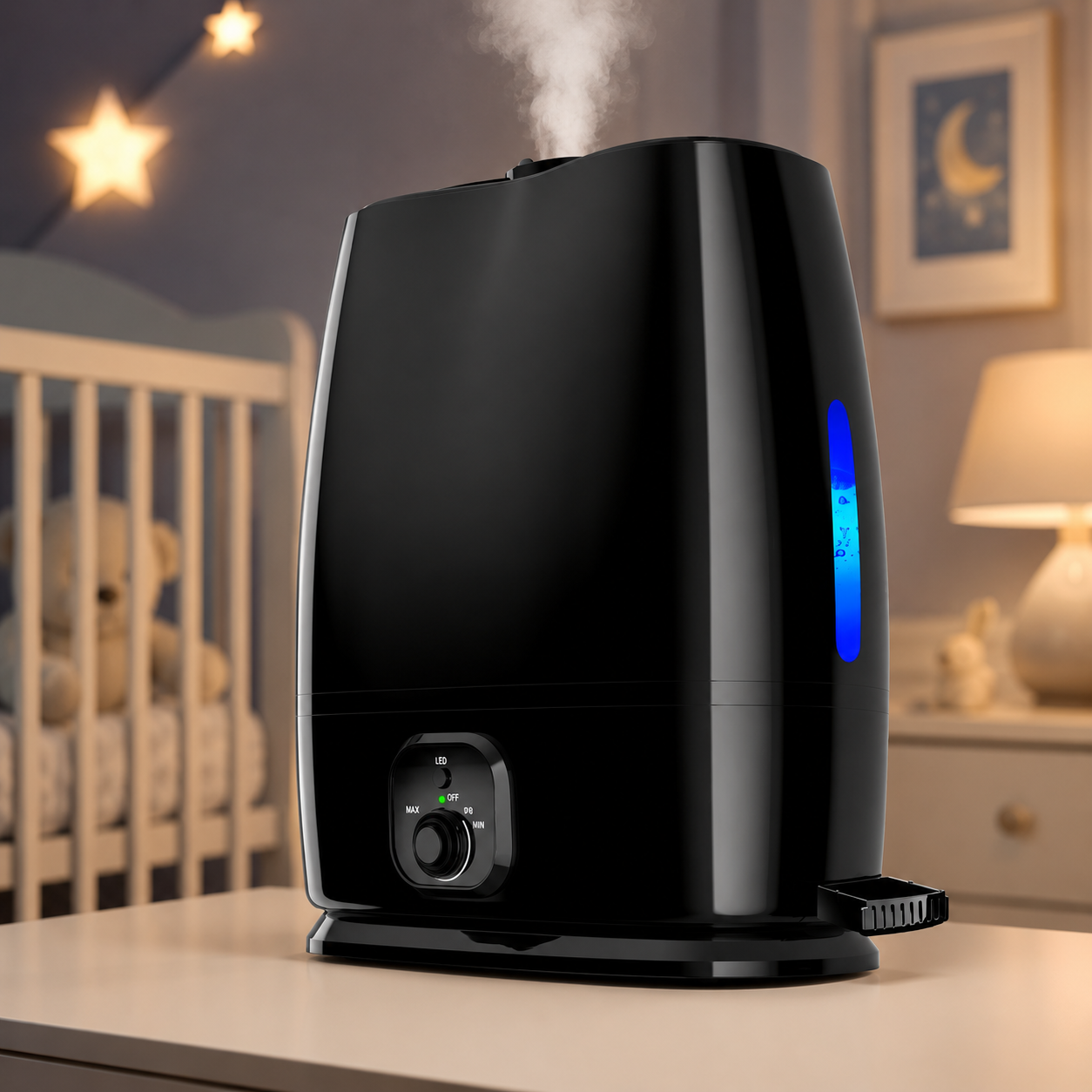 6L Ultra-Quiet Humidifier for Nursery – Deep Sleep & Health