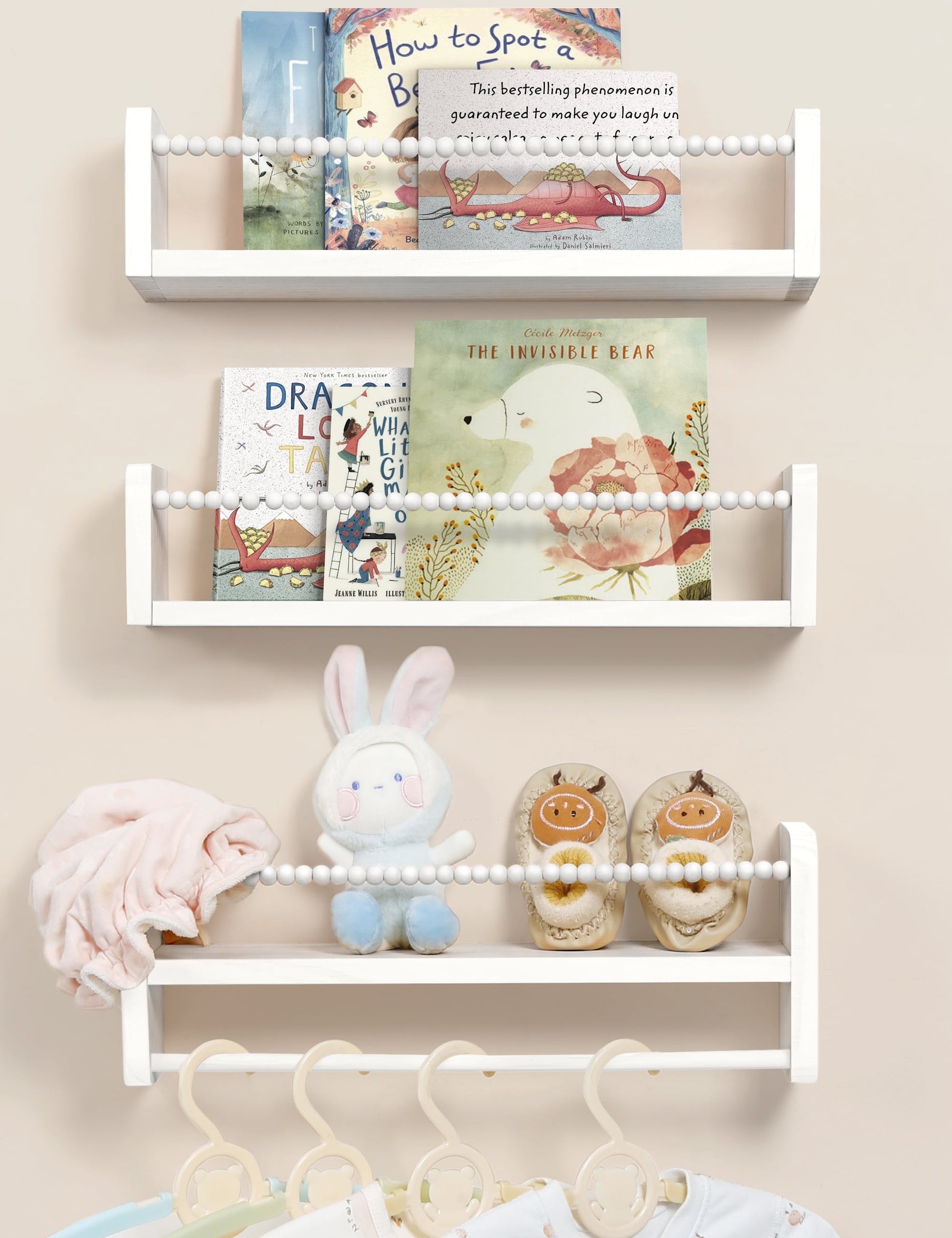 Nursery Floating Shelves Set of 3