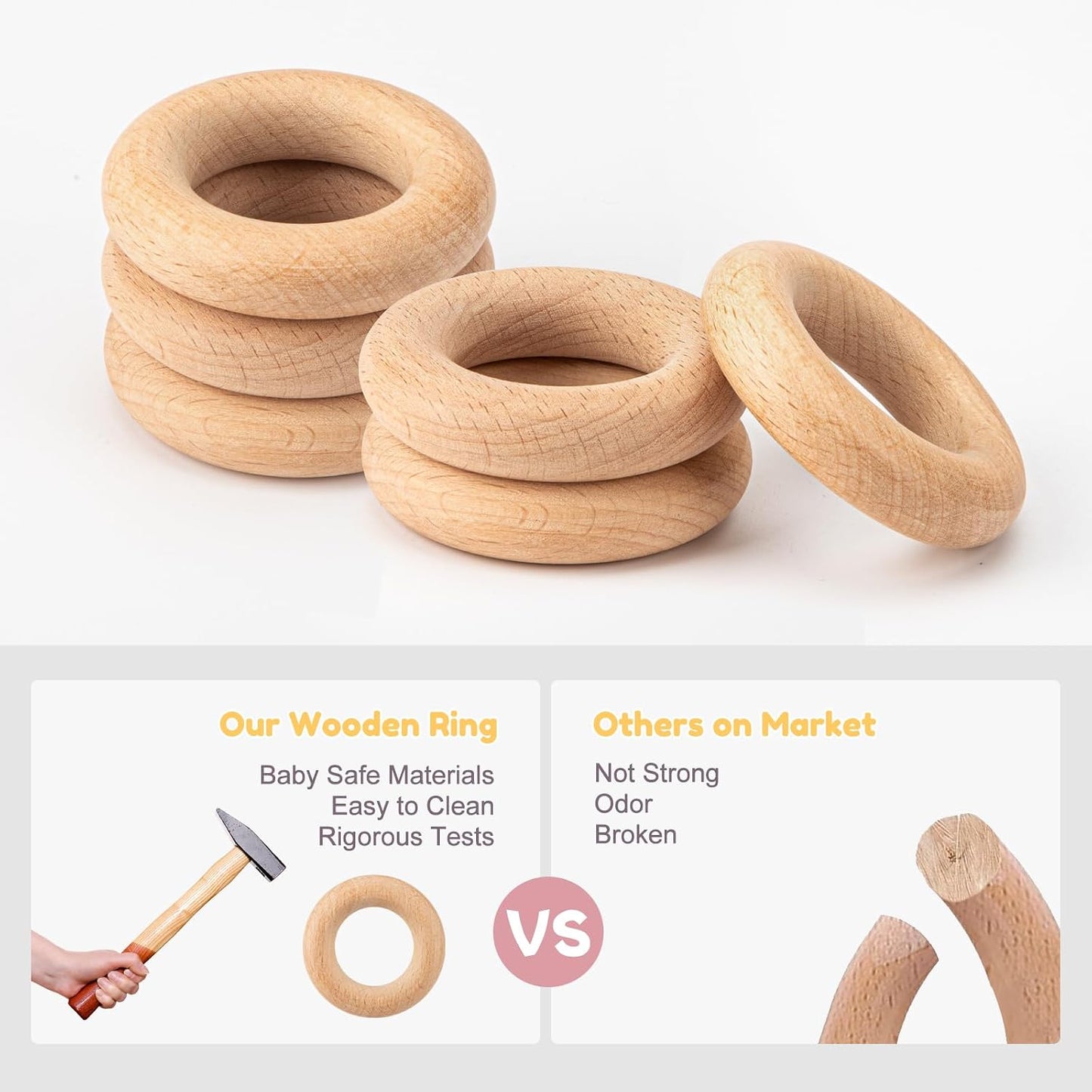 Baby Teething Toy - BPA Free Sensory