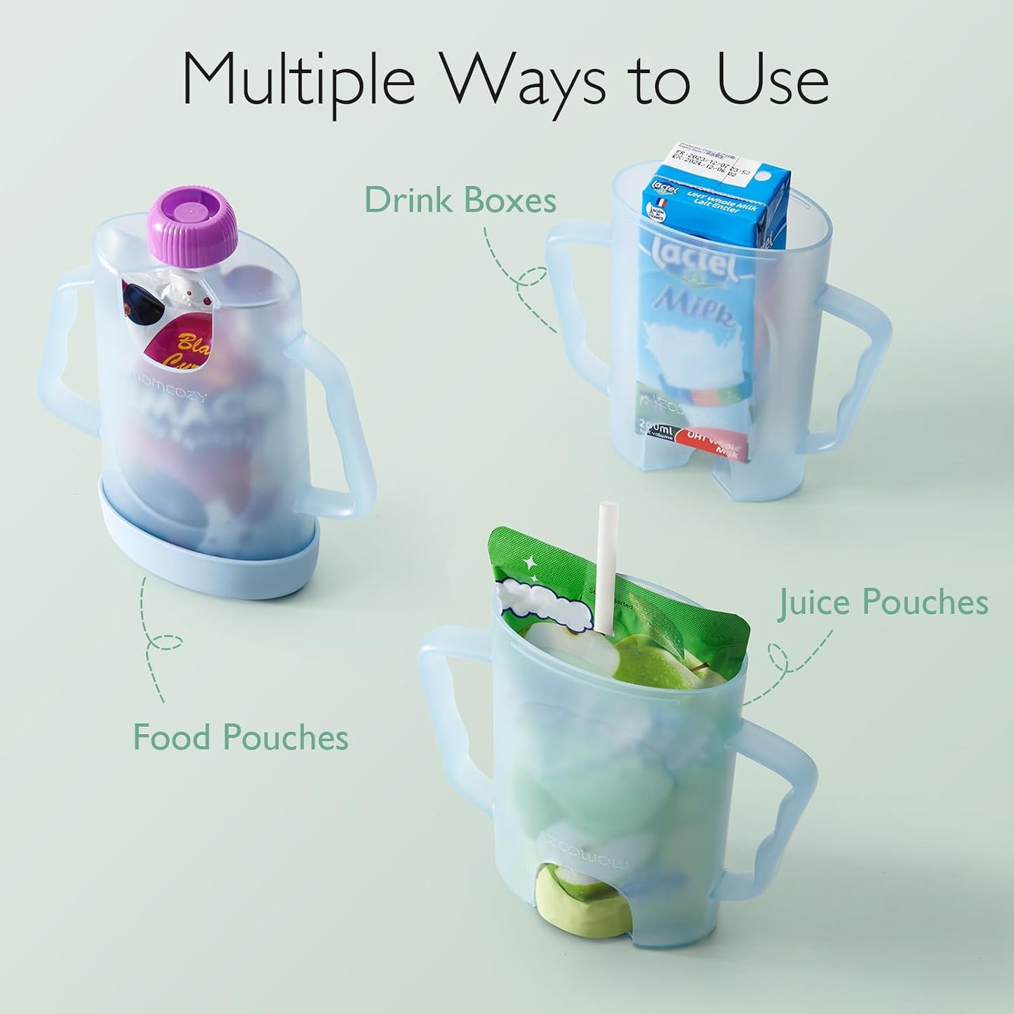 No-Squeeze Baby Pouch Holder 2-Pack