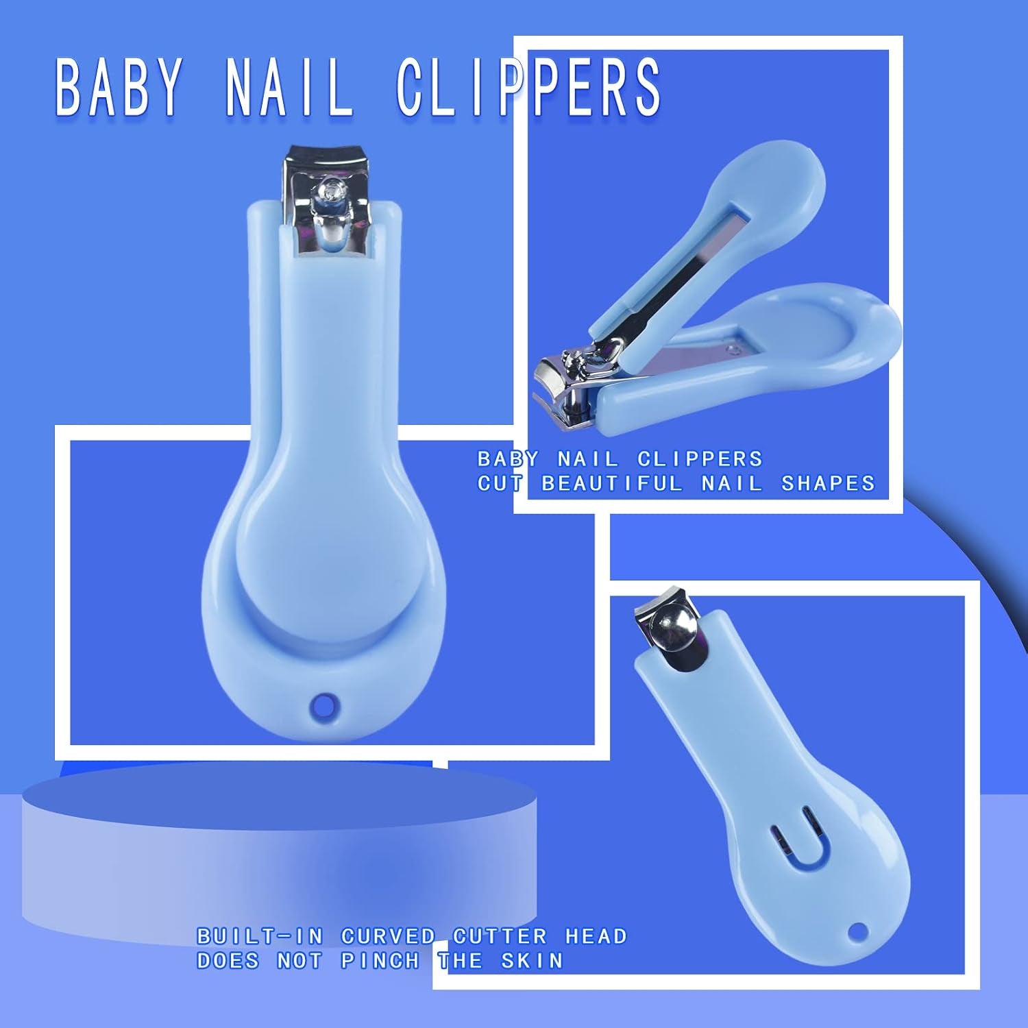 Baby Grooming Kit 10-In-1 (Blue)