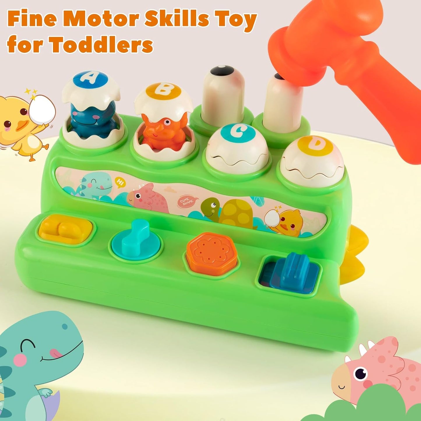 Interactive Cause and Effect Pop-Up Toy