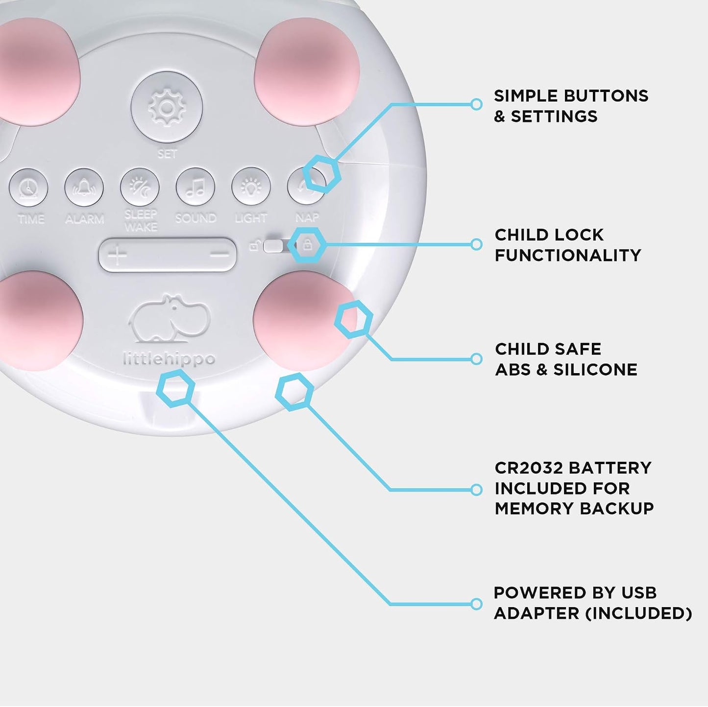 Mella Sleep Trainer Clock