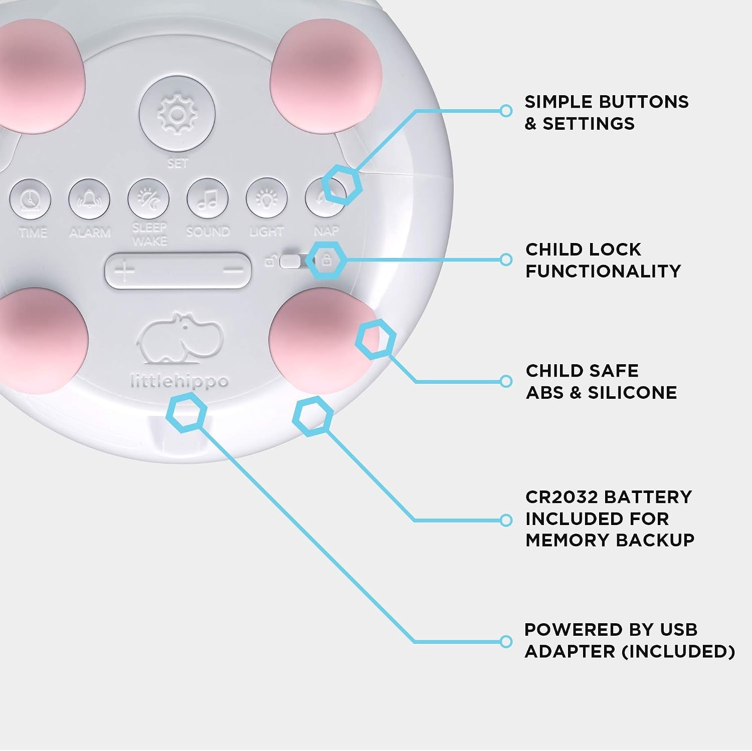 Mella Sleep Trainer Clock
