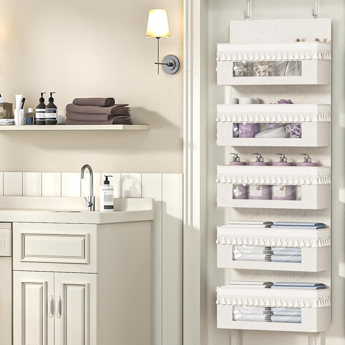 Boho 5-Tier Over-The-Door Organizer