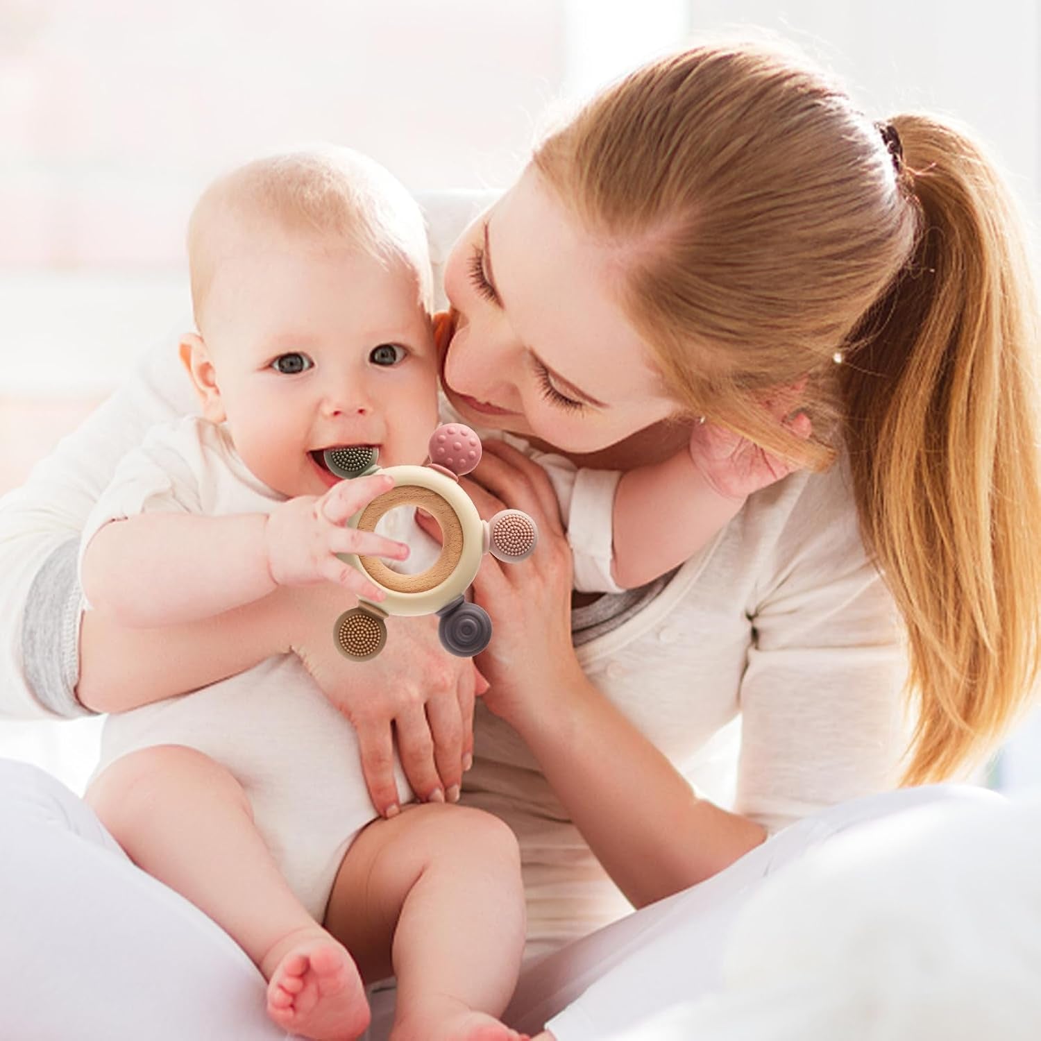 Baby Teething Toy - BPA Free Sensory