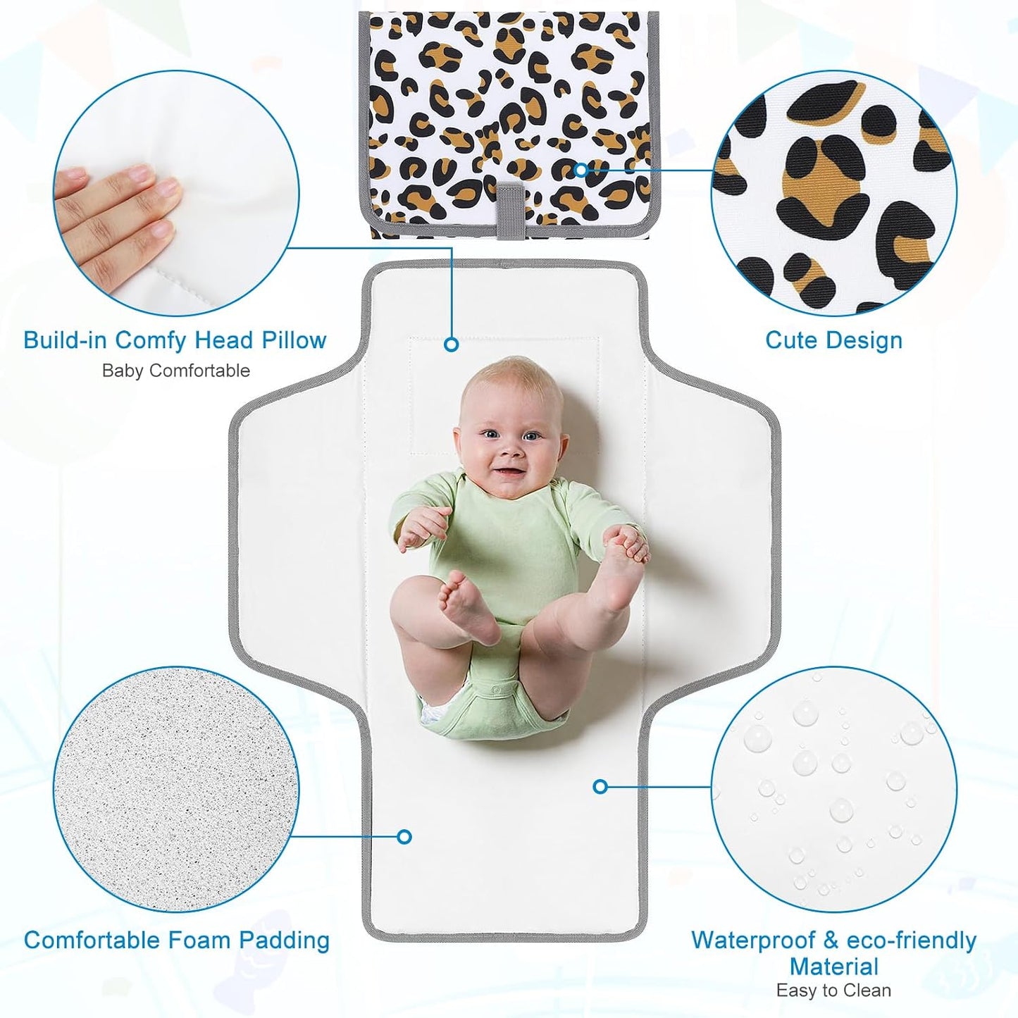 Portable Diaper Changing Pad