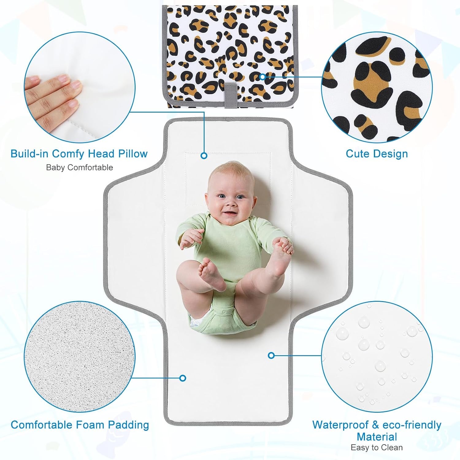 Portable Diaper Changing Pad