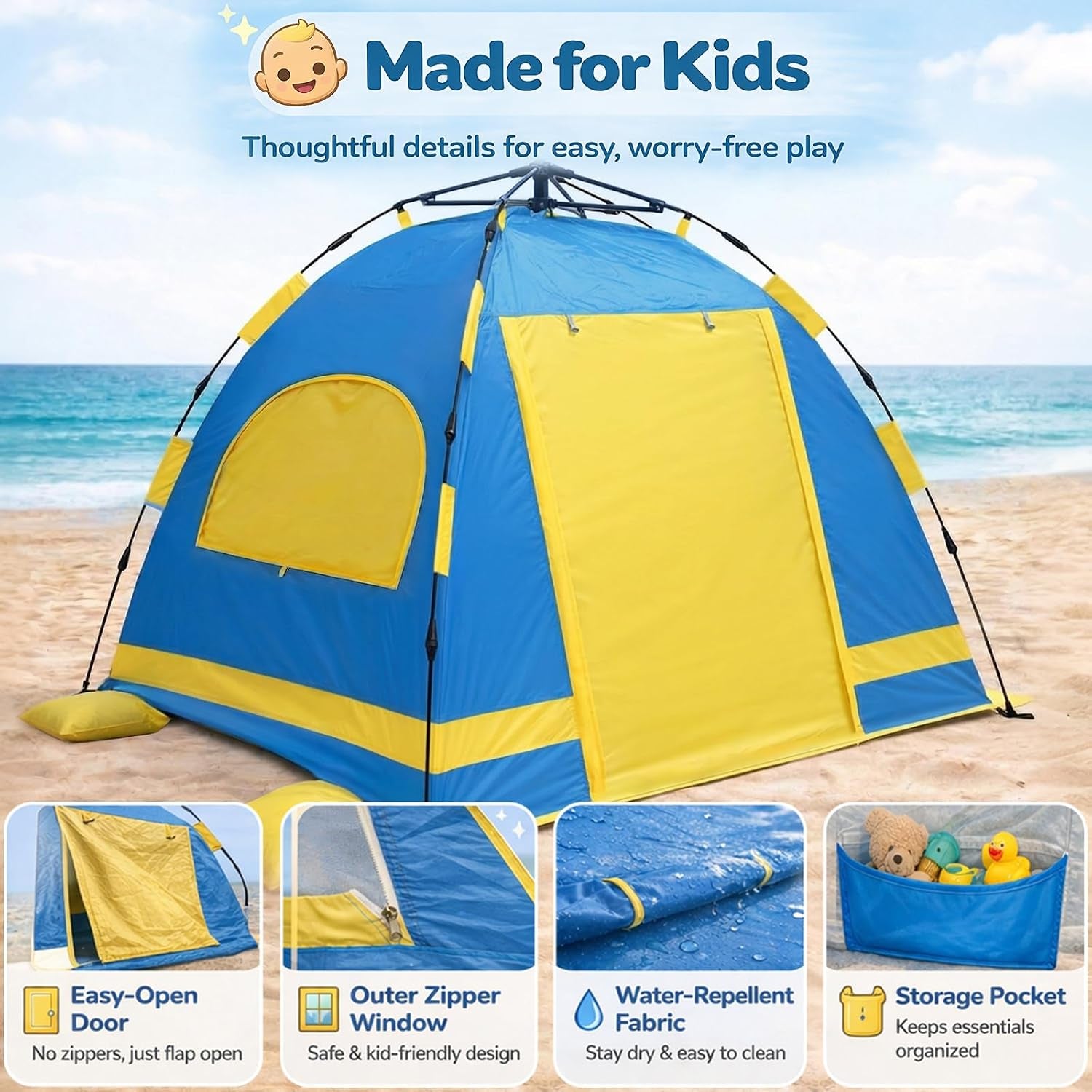 Baby Beach Tent Pop up Sun Shelter