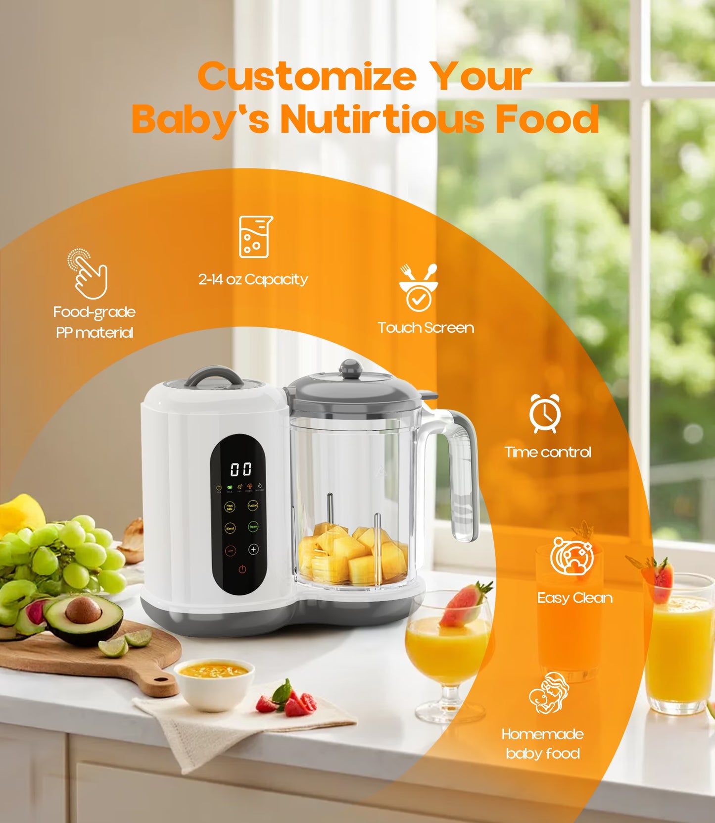 Baby Food Maker and Steamer