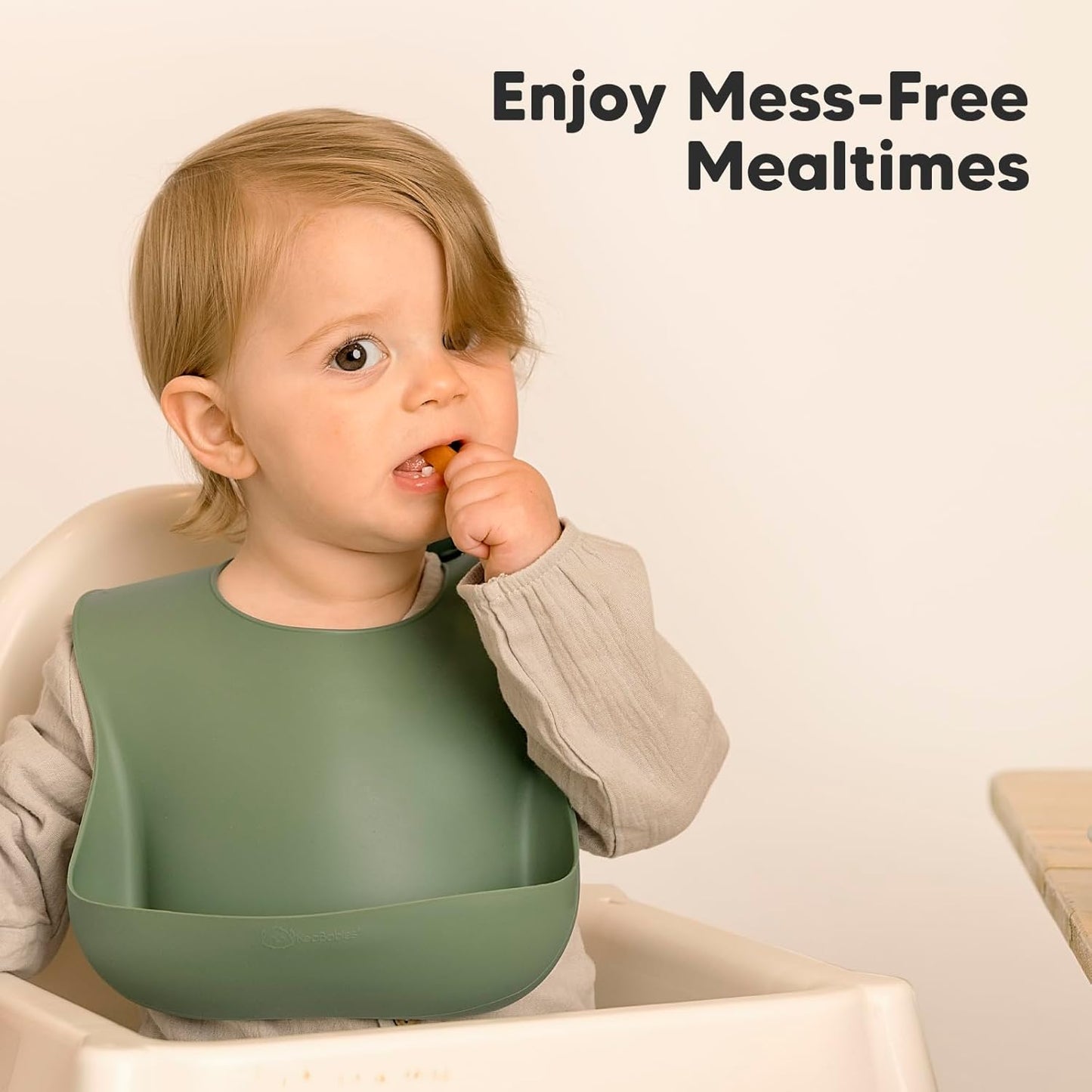 2-Pack Silicone Bibs