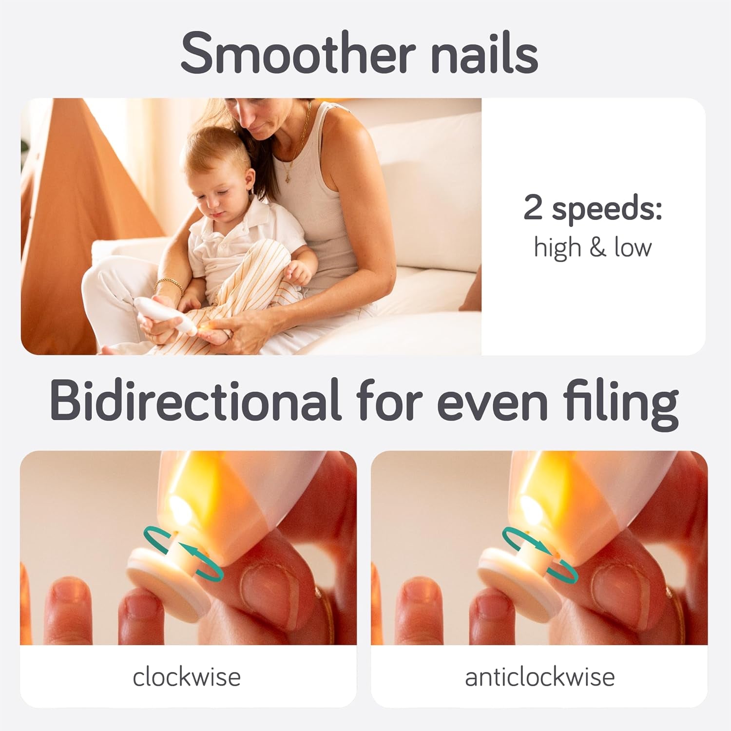 LED Electric Nail Trimmer