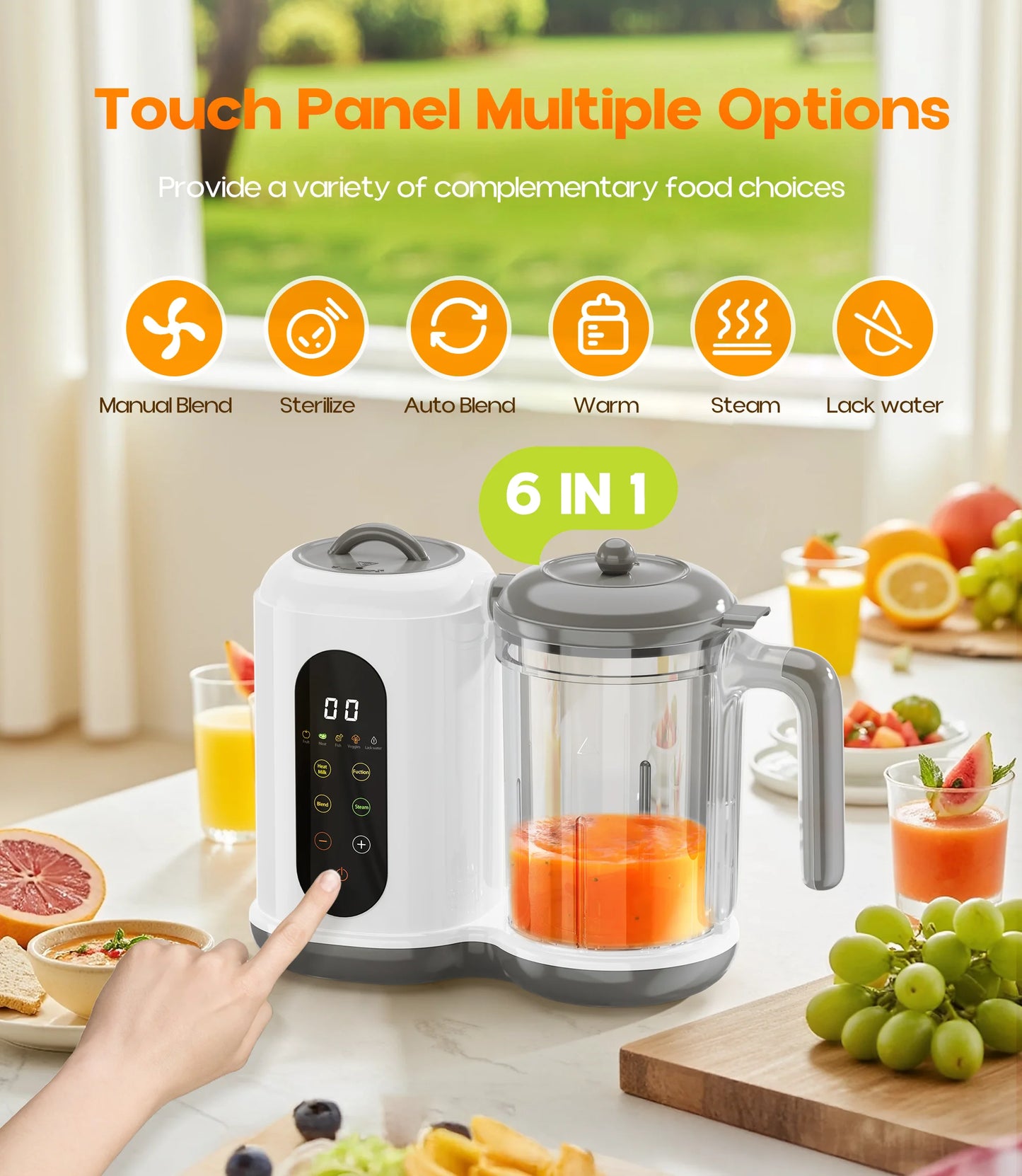 Baby Food Maker and Steamer