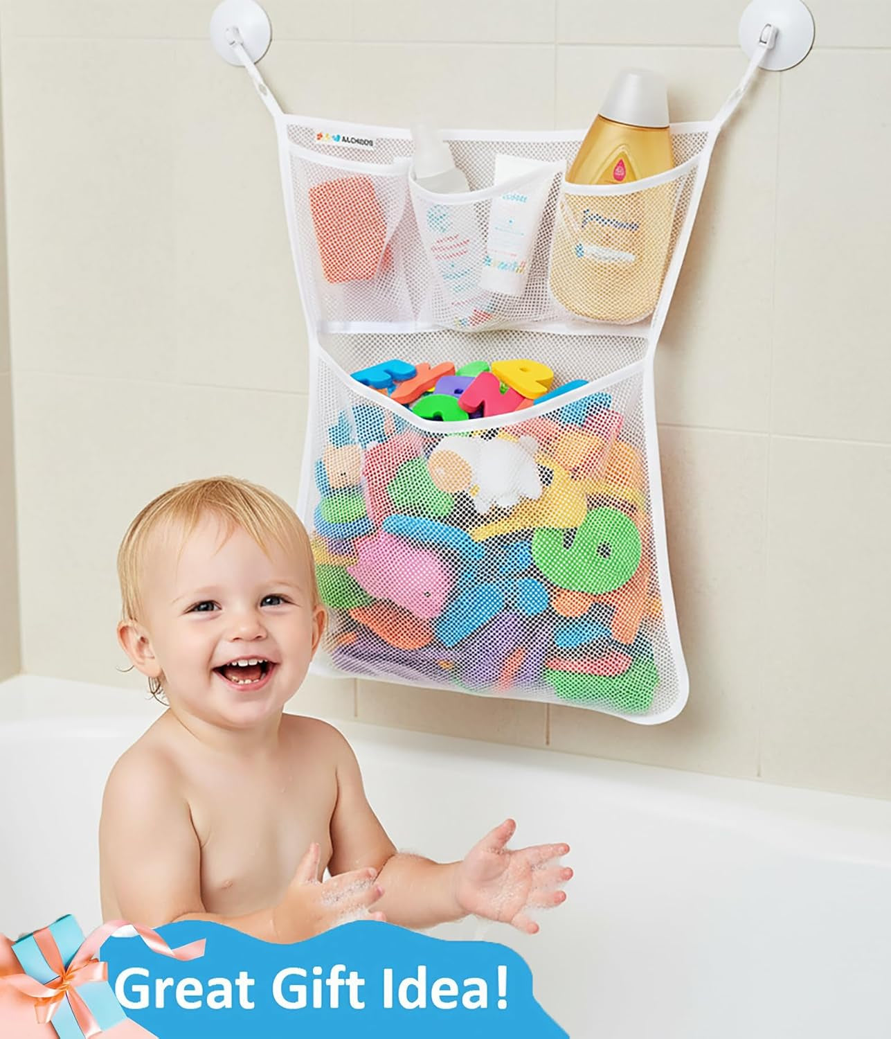 Bath Toy Mesh Organizer