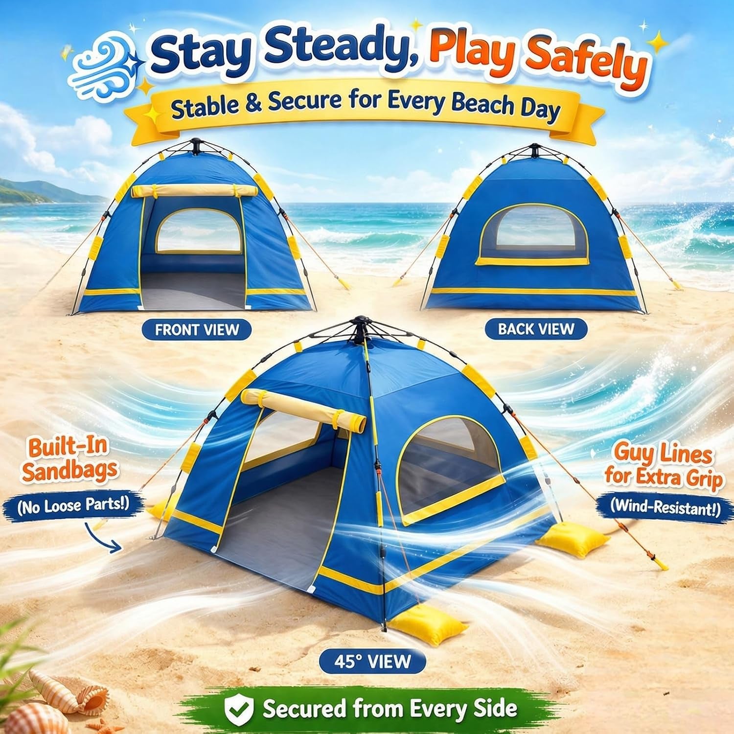 Baby Beach Tent Pop up Sun Shelter