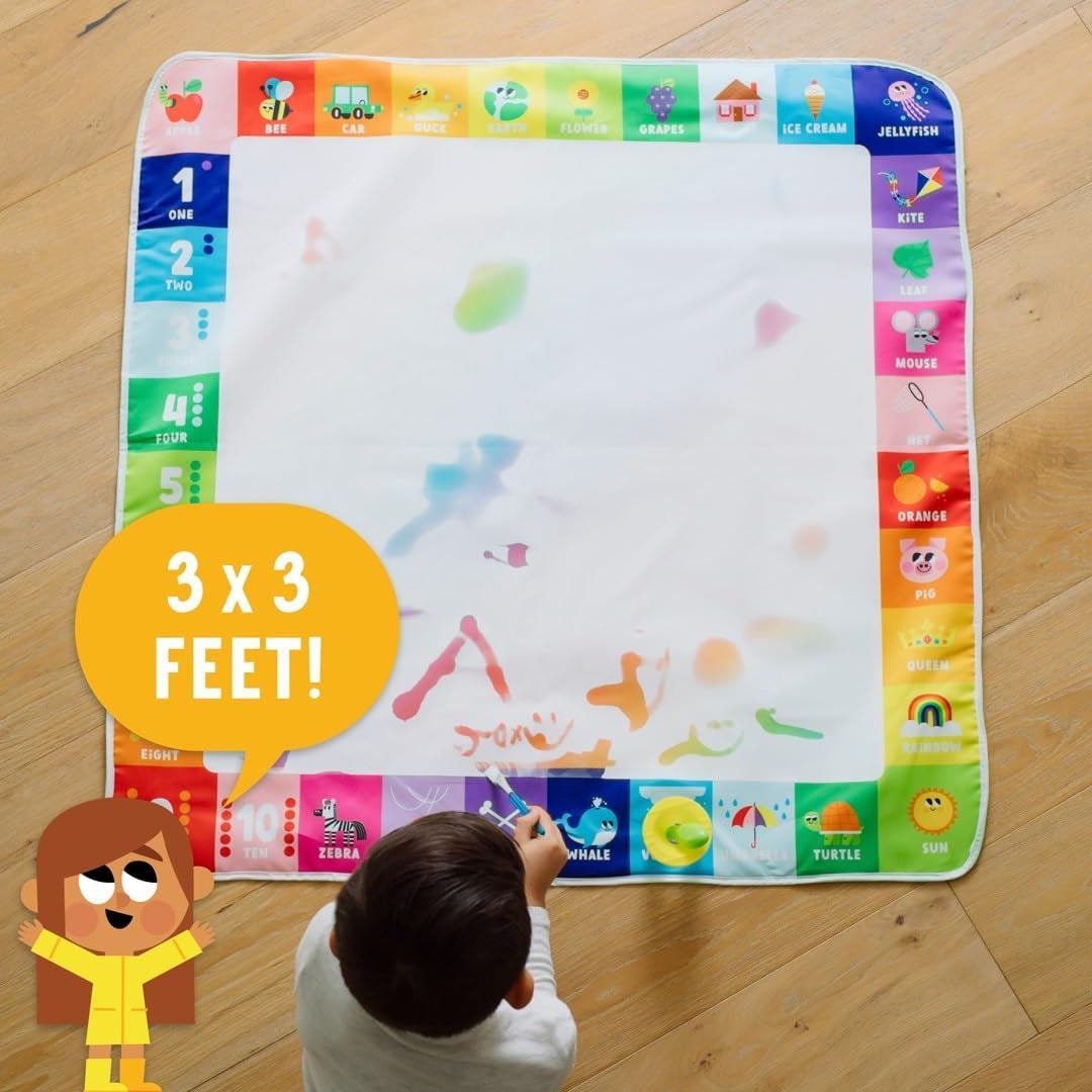 Jumbo Rainbow Water Doodle Mat