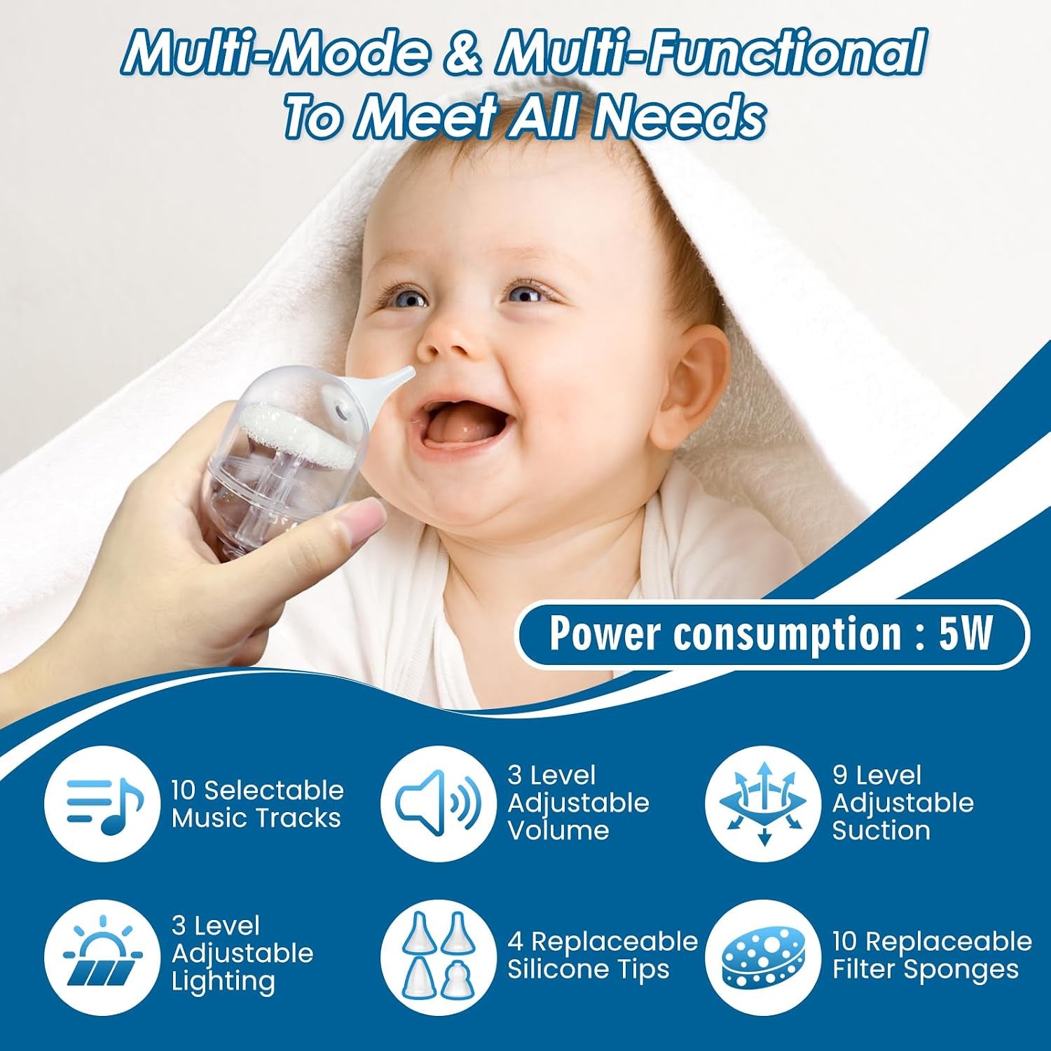 Electric Baby Nasal Aspirator