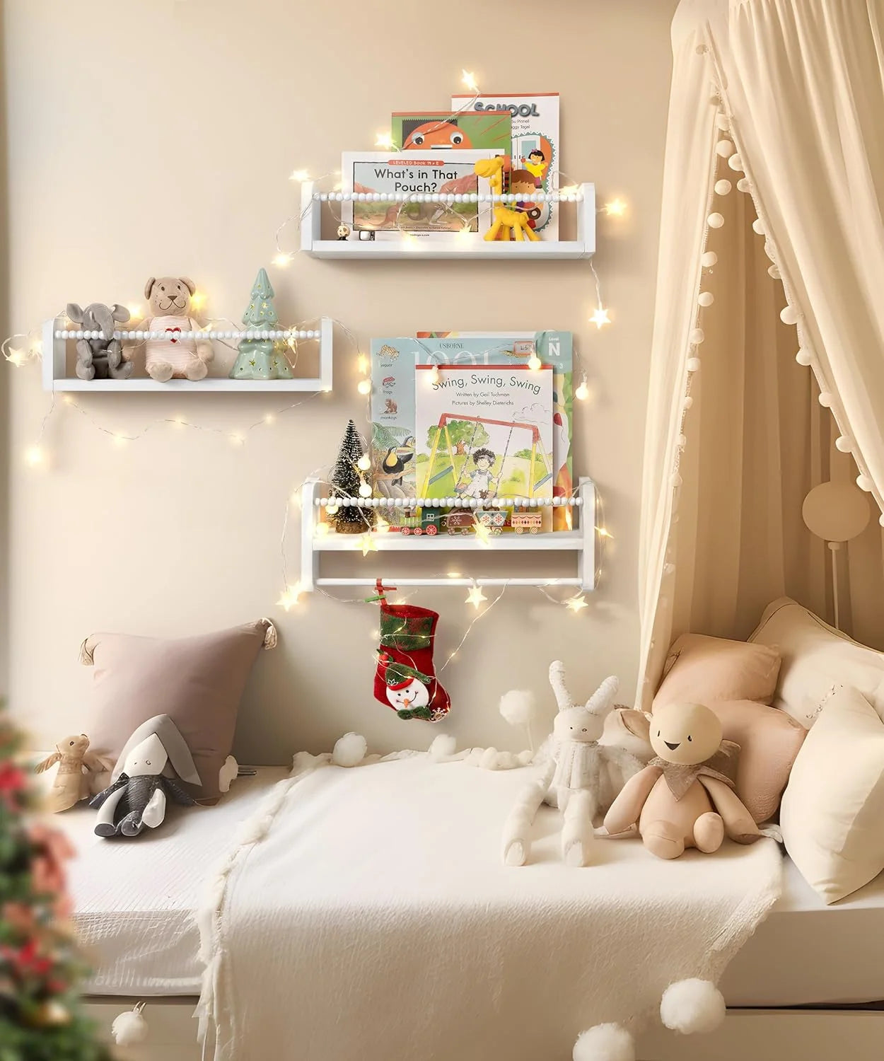 Nursery Floating Shelves Set of 3